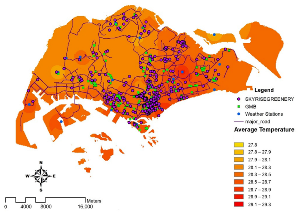 IJERPH Free FullText Urban Heat Island Mitigation GISBased