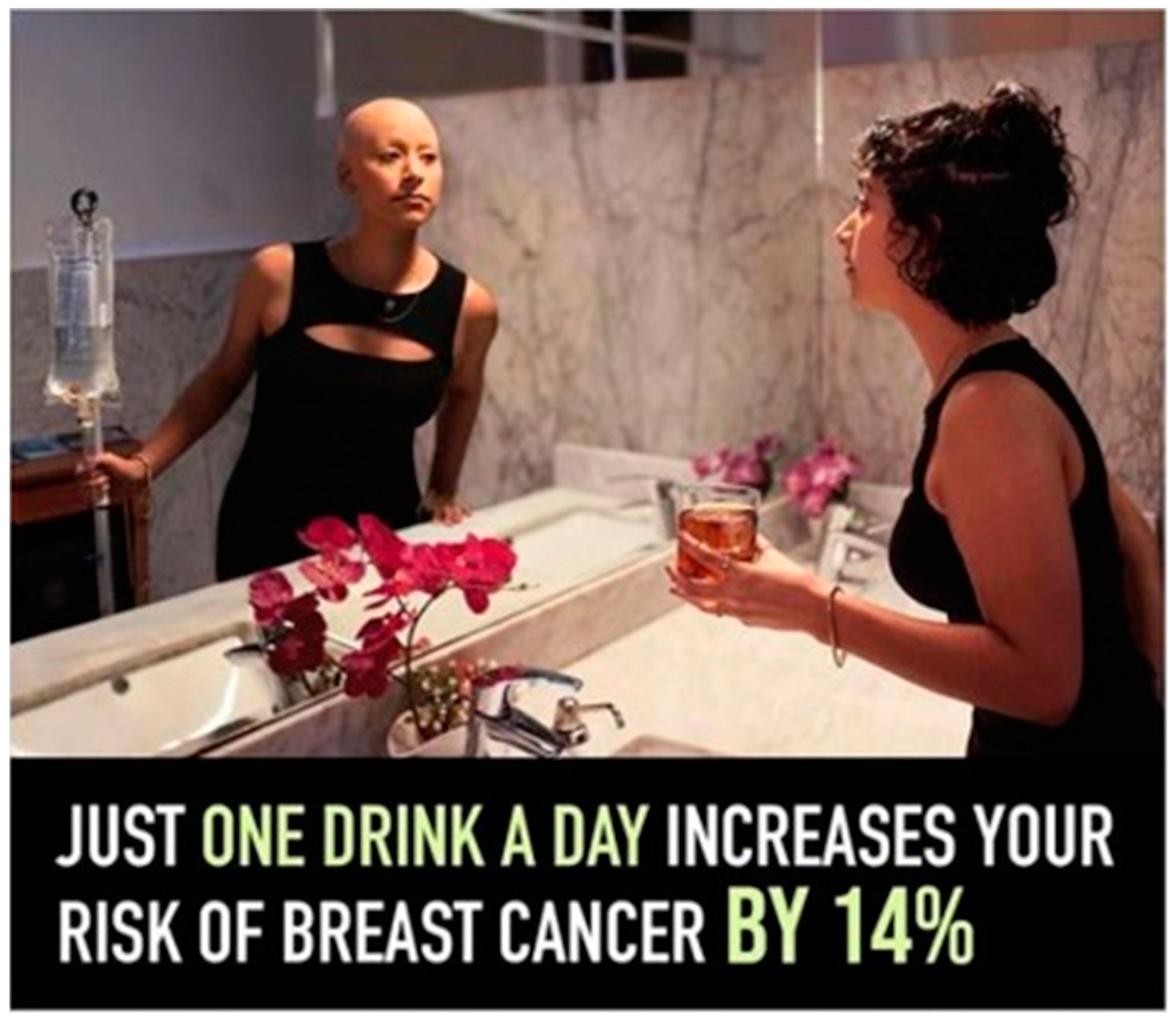 IJERPH Free Full-Text Acceptability of Primary Care Counseling and Brief Educational Messages to Increase Awareness about Alcohol and Breast Cancer Risks among Bisexual and Lesbian Women image