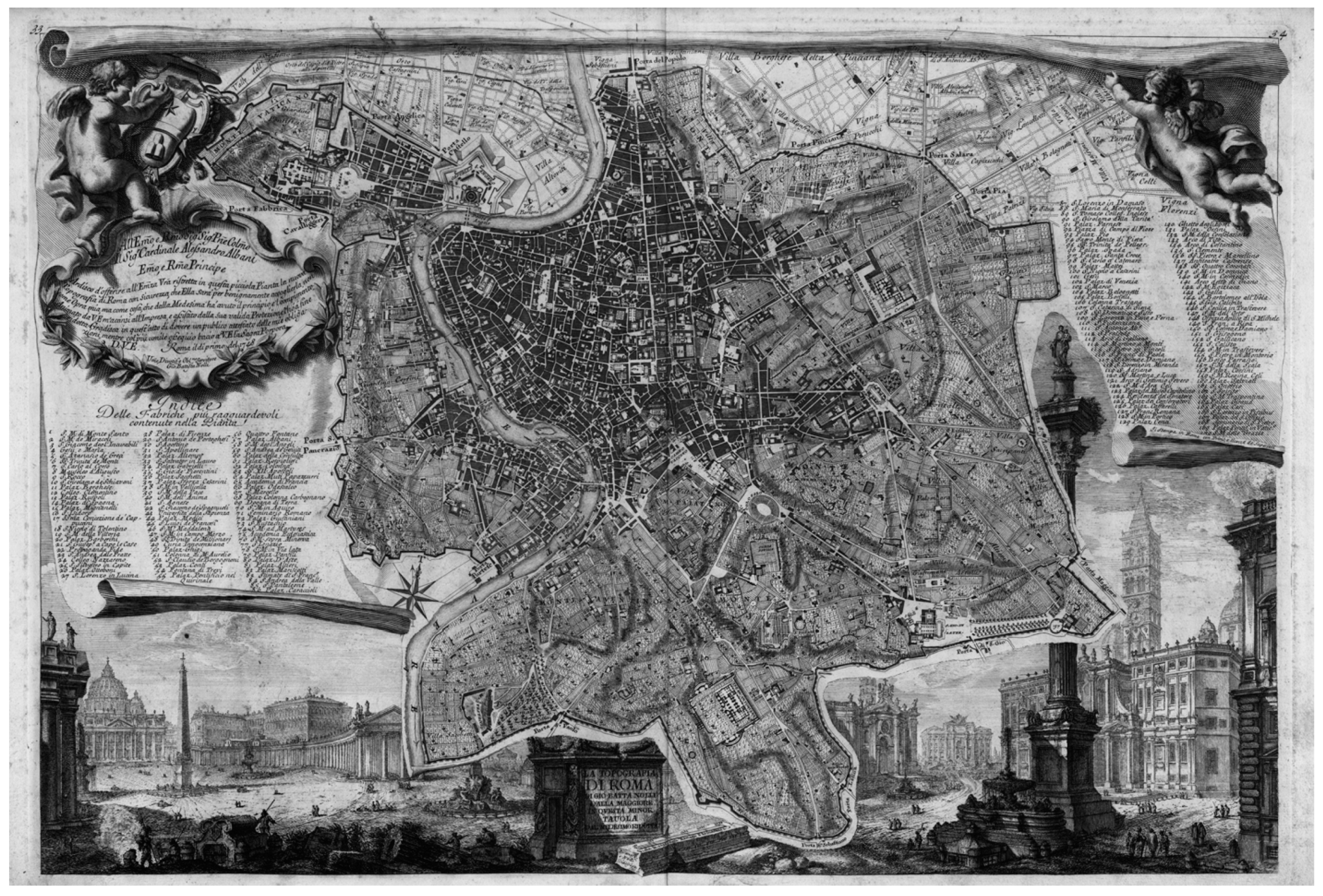 IJGI | Free Full-Text | A GIS Approach to Urban History: Rome in the 18th  Century
