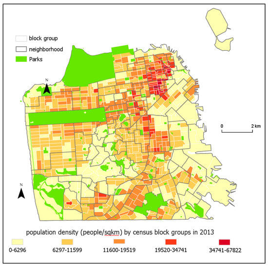 census block group map Ijgi Free Full Text Areal Interpolation Using Parcel And census block group map