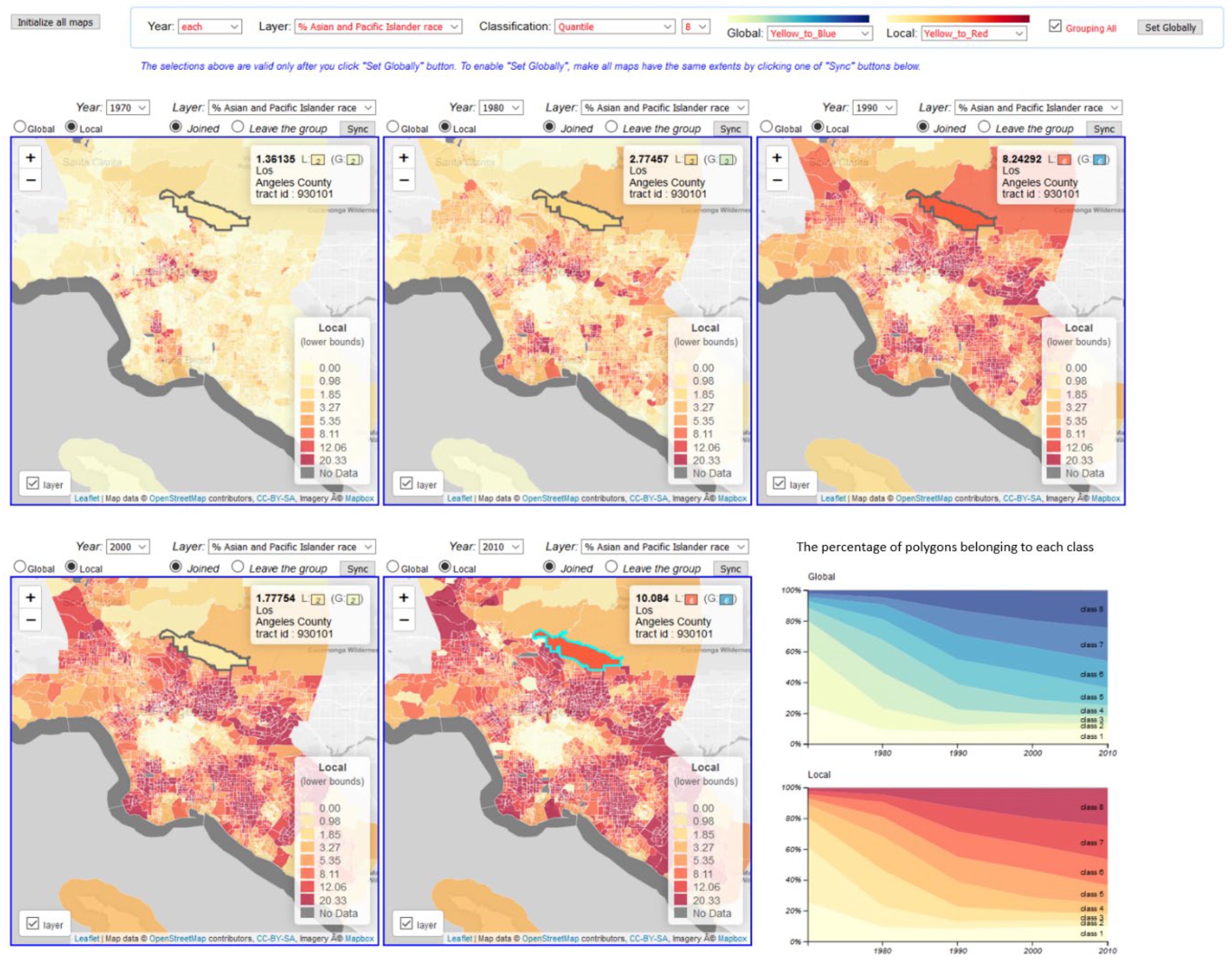 riverside county gis map Ijgi Free Full Text Adaptive Choropleth Mapper An Open Source riverside county gis map