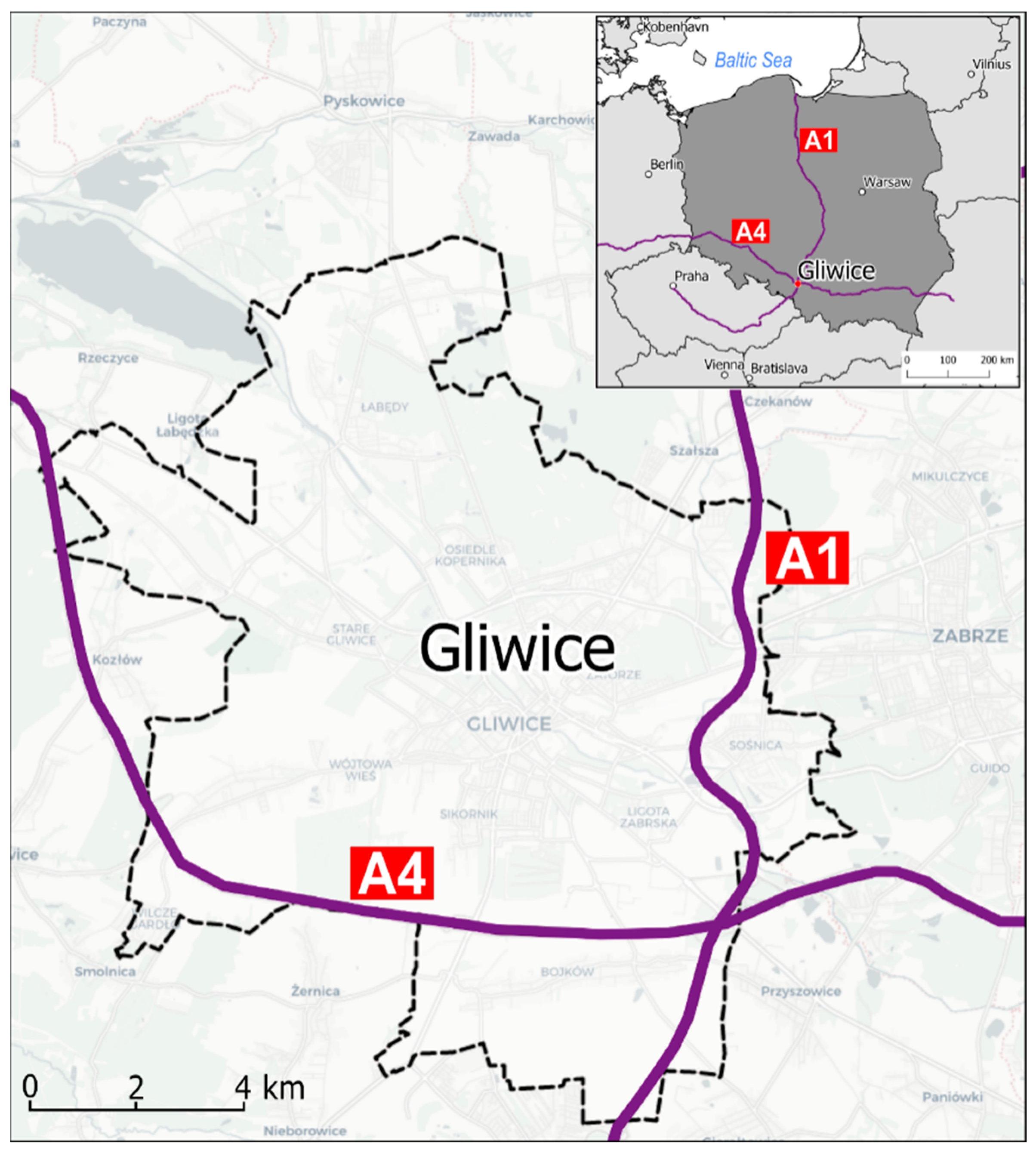 IJGI | Free Full-Text | Interactive Web-Map of the European Freeway  Junction A1/A4 Development with the Use of Archival Cartographic Sources