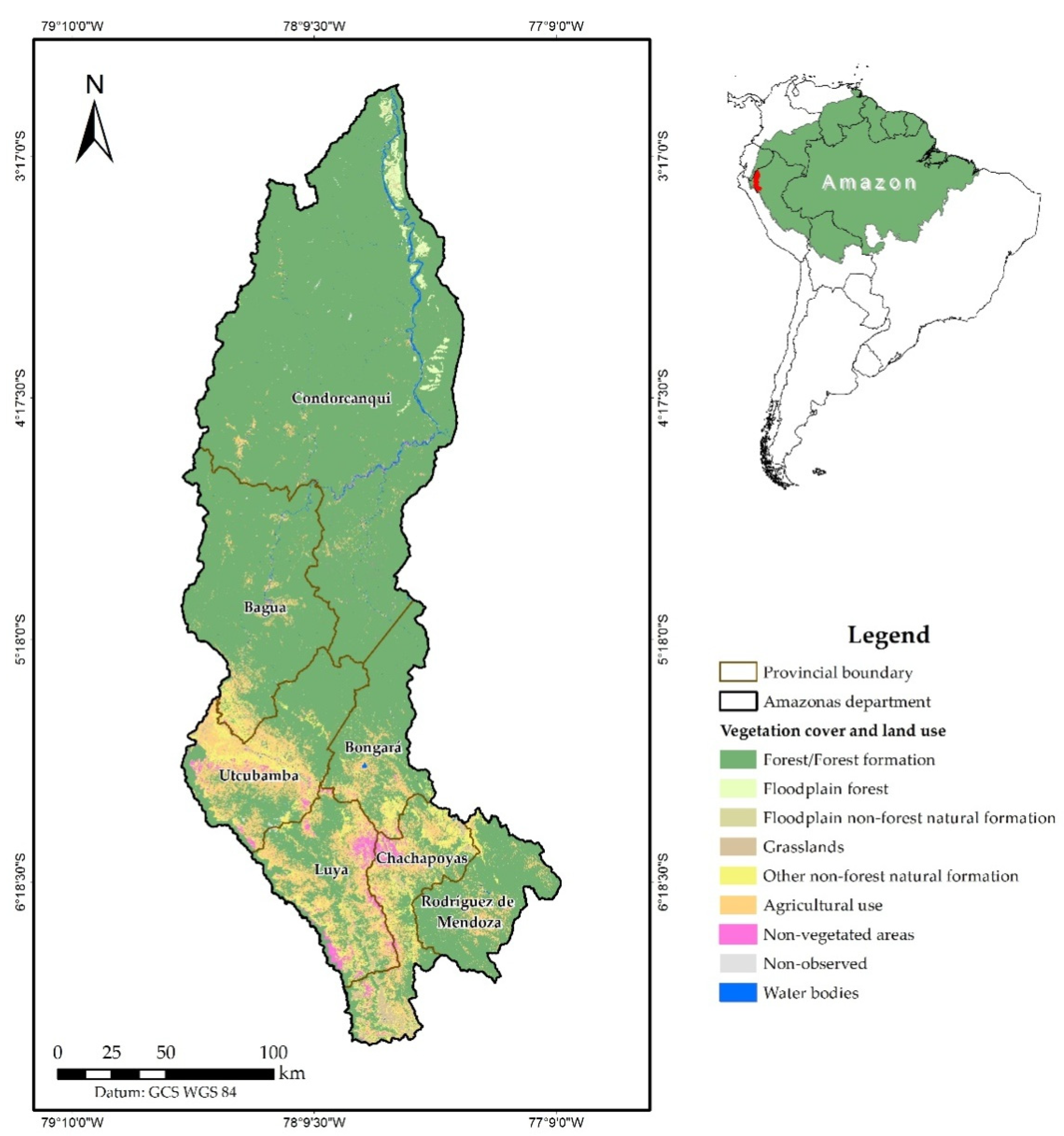 IJGI | Free Full-Text | Monitoring Wildfires in the Northeastern Peruvian  Amazon Using Landsat-8 and Sentinel-2 Imagery in the GEE Platform