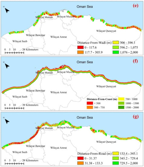 Ijgi Free Full Text Mapping Coastal Flood Susceptible Areas Using Shannon S Entropy Model The Case Of Muscat Governorate Oman Html