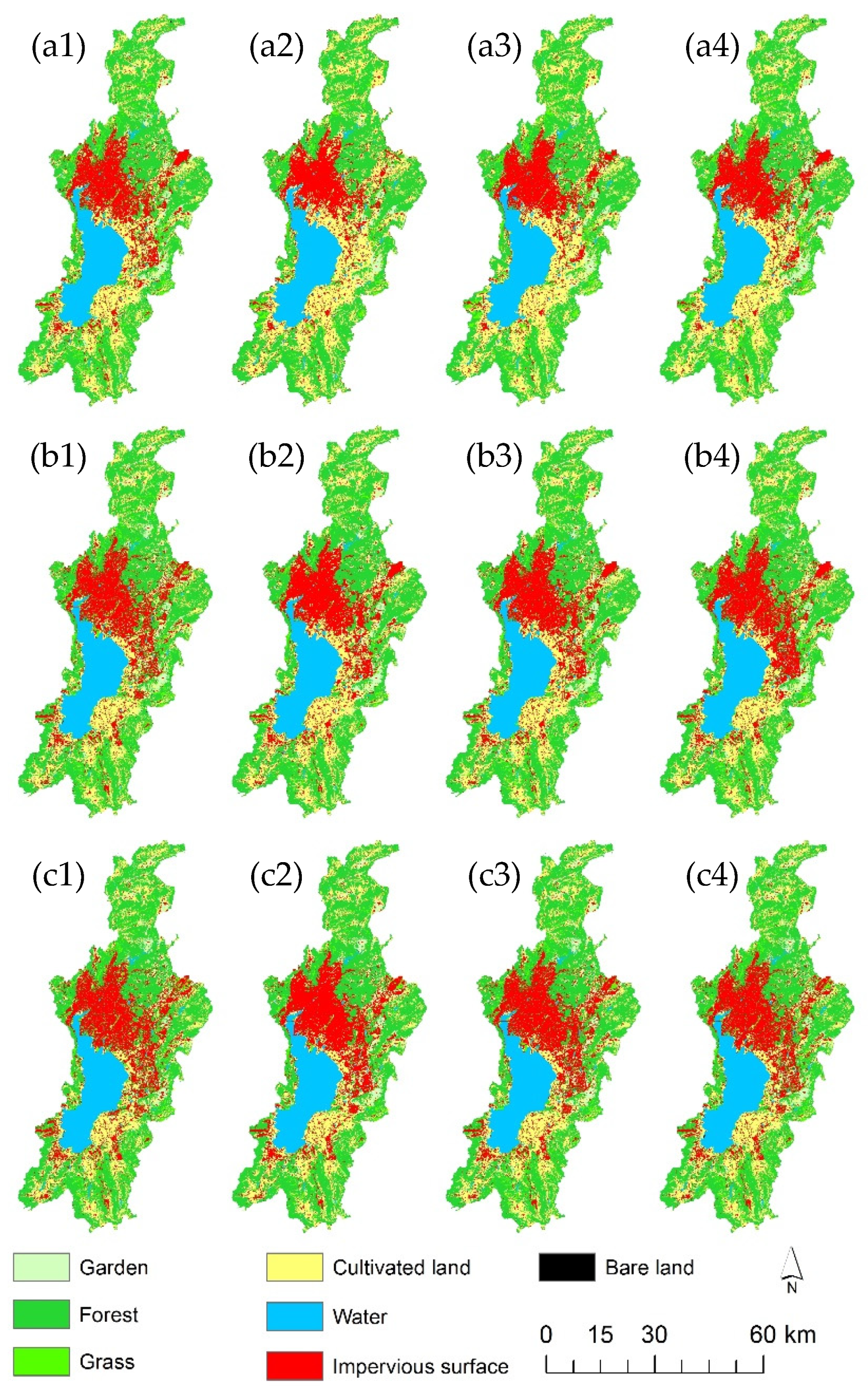 IJGI | Free Full-Text | Simulation of Land-Use Changes Using the  Partitioned ANN-CA Model and Considering the Influence of Land-Use Change  Frequency