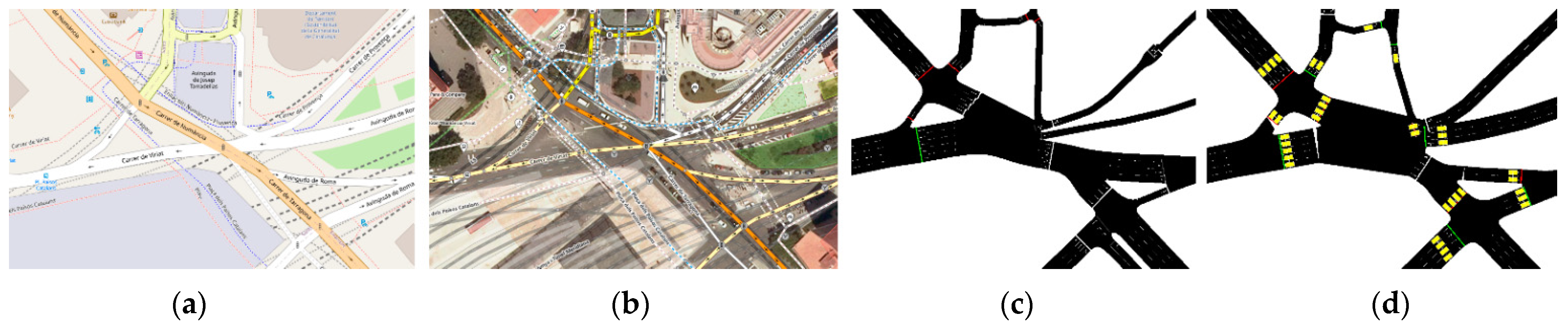IJGI | Free Full-Text | Getting Real: The Challenge of Building and  Validating a Large-Scale Digital Twin of Barcelona&rsquo;s Traffic with  Empirical Data | HTML