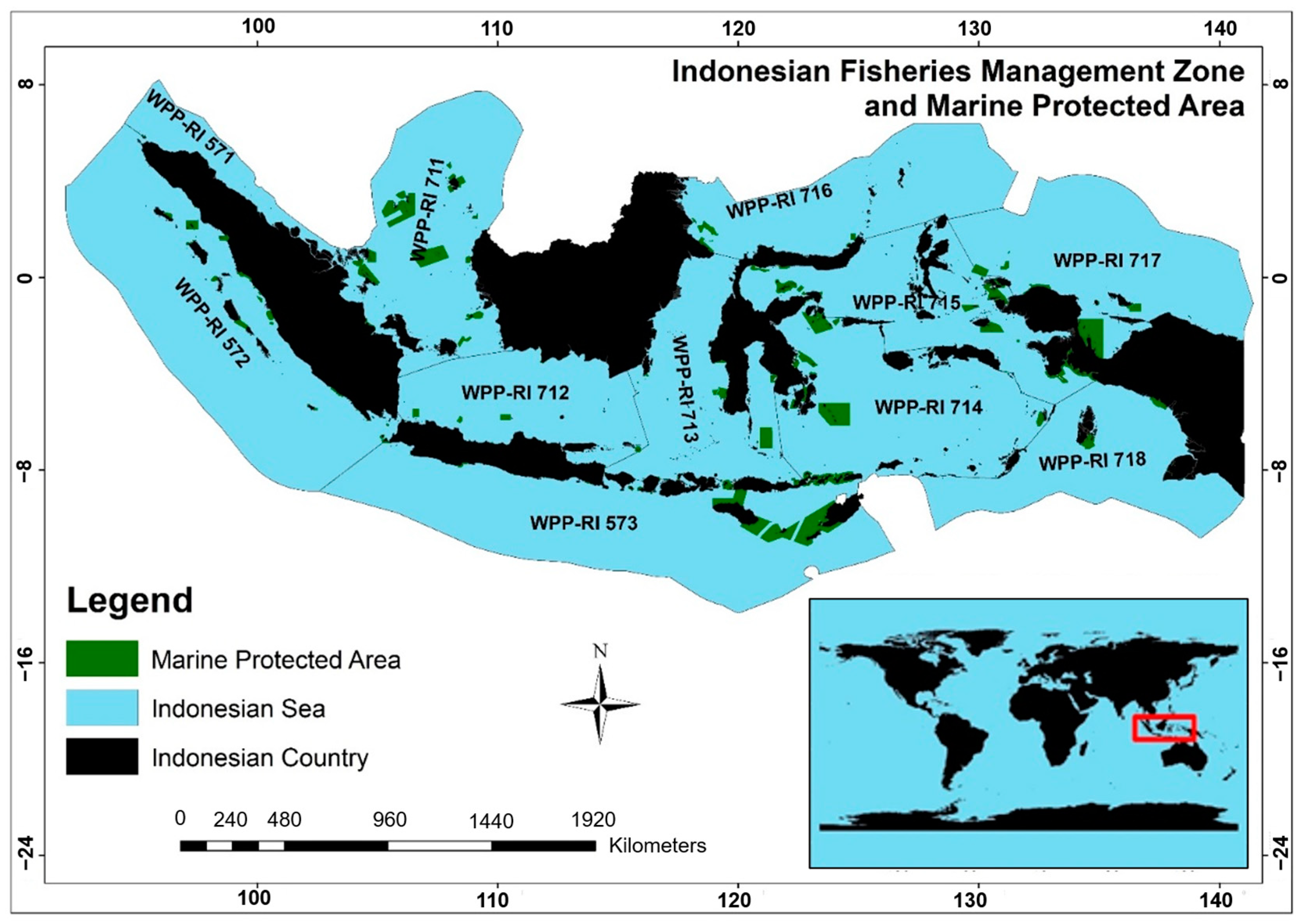 IJGI | Free Full-Text | Potential Loss of Ecosystem Service Value Due to  Vessel Activity Expansion in Indonesian Marine Protected Areas