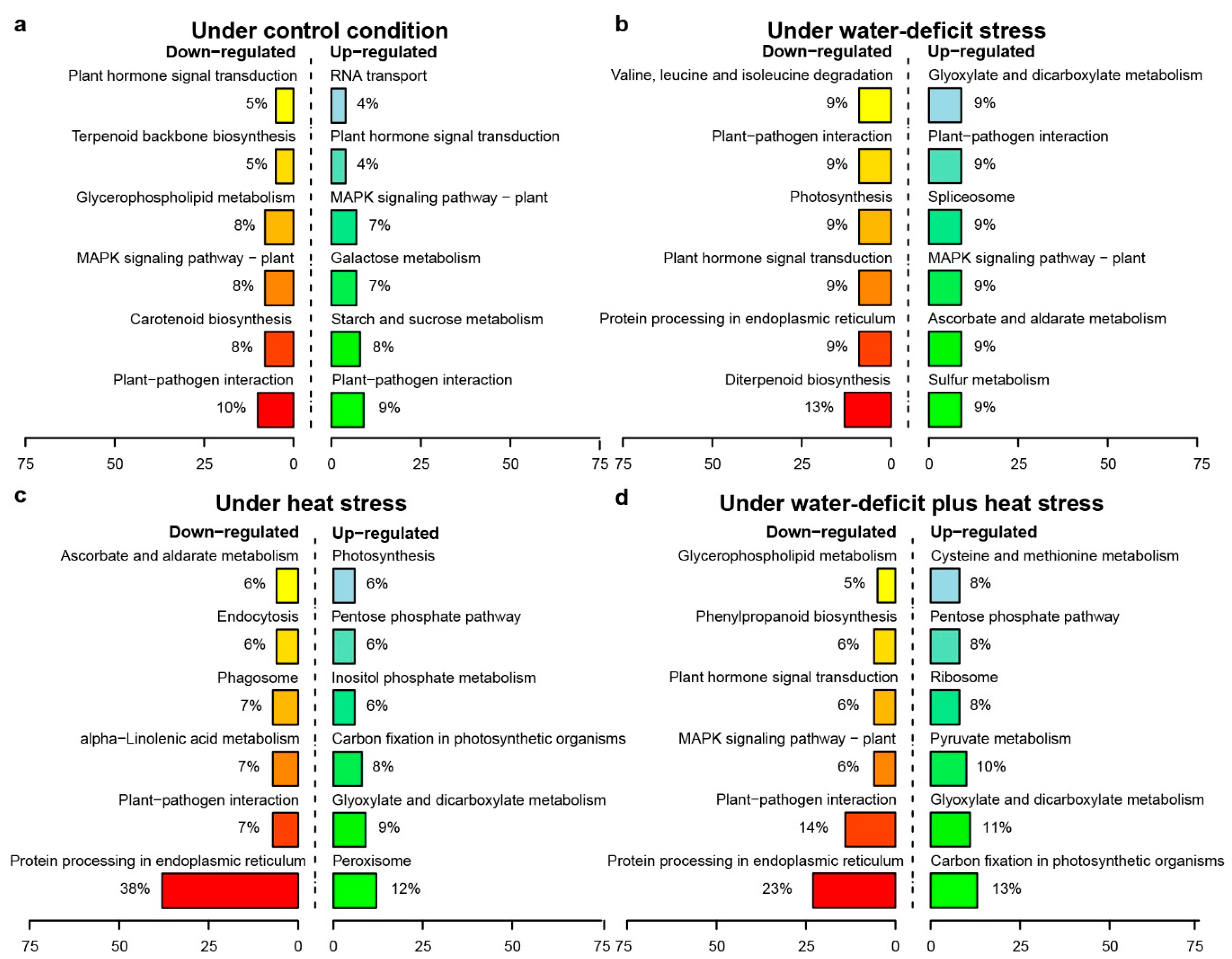 Ijms Free Full Text Integrated Analysis Of Small Rna Transcriptome And Degradome Sequencing Reveals The Water Deficit And Heat Stress Response Network In Durum Wheat Html