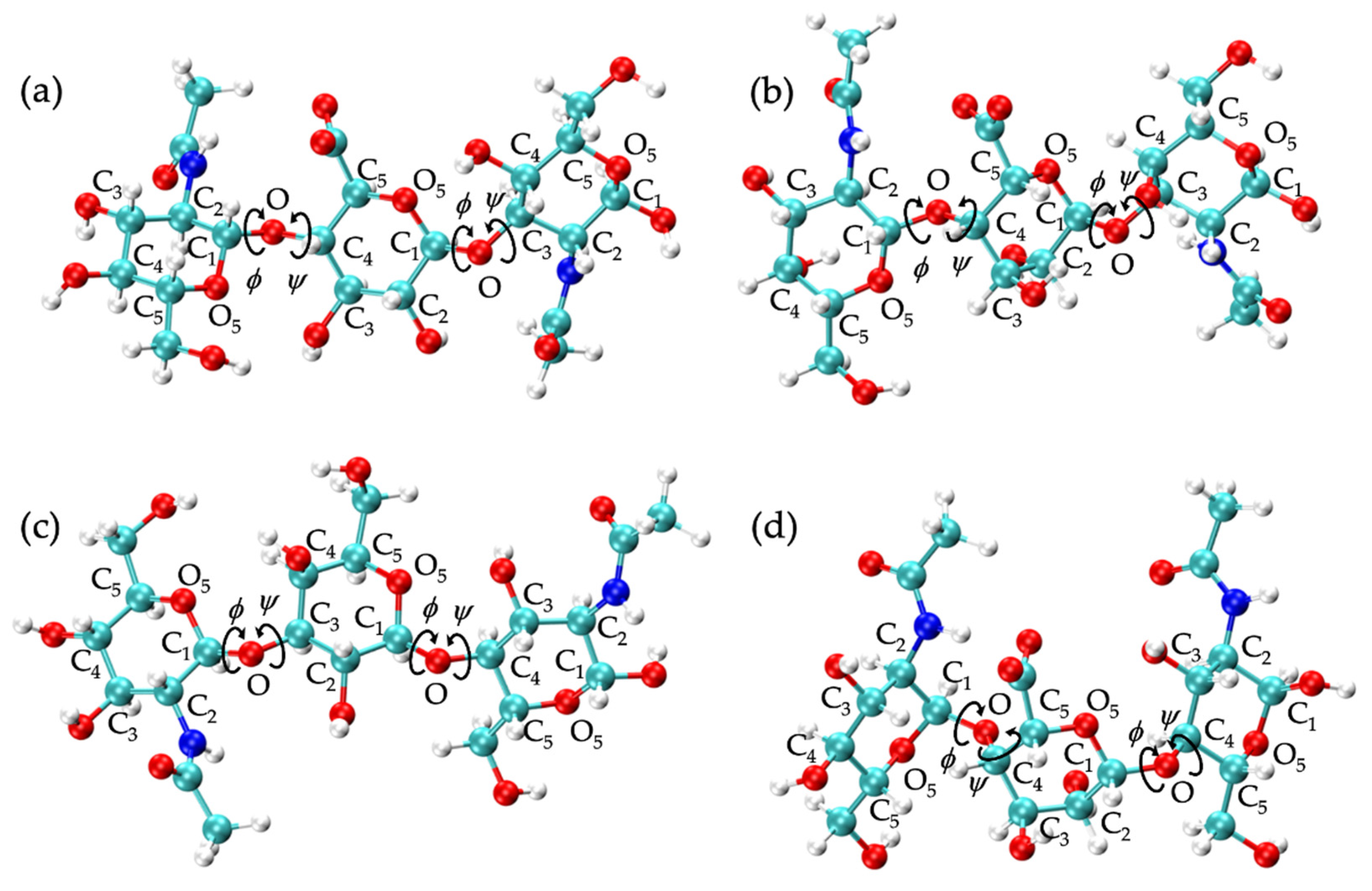 3d Visualizing Molecular Dynamics Simulation of CAS No. 104-95-0