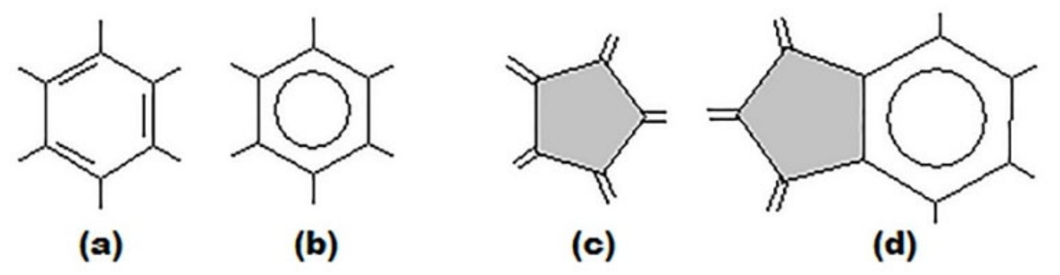 Draw the electron-dot structure of cyclohexane.