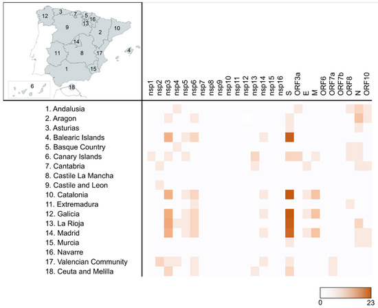 IJMS | Free Full-Text | Evolution of SARS-CoV-2 in Spain during the First  Two Years of the Pandemic: Circulating Variants, Amino Acid Conservation,  and Genetic Variability in Structural, Non-Structural, and Accessory  Proteins