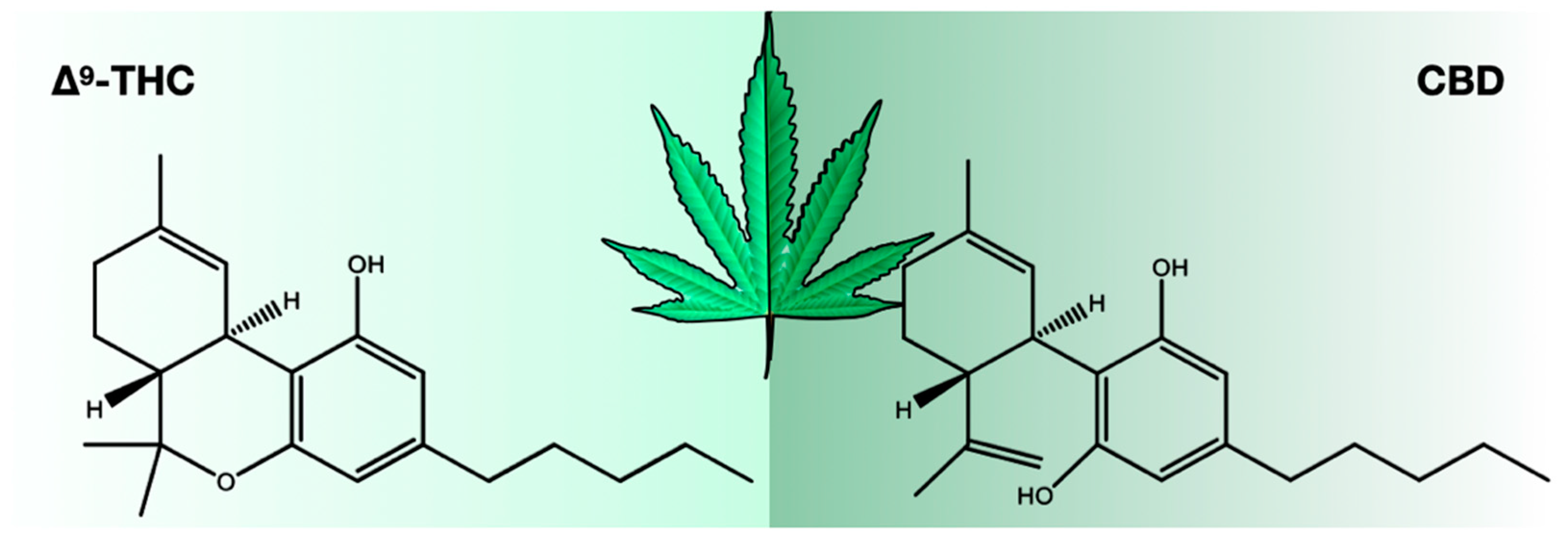 weed molecule tattoo