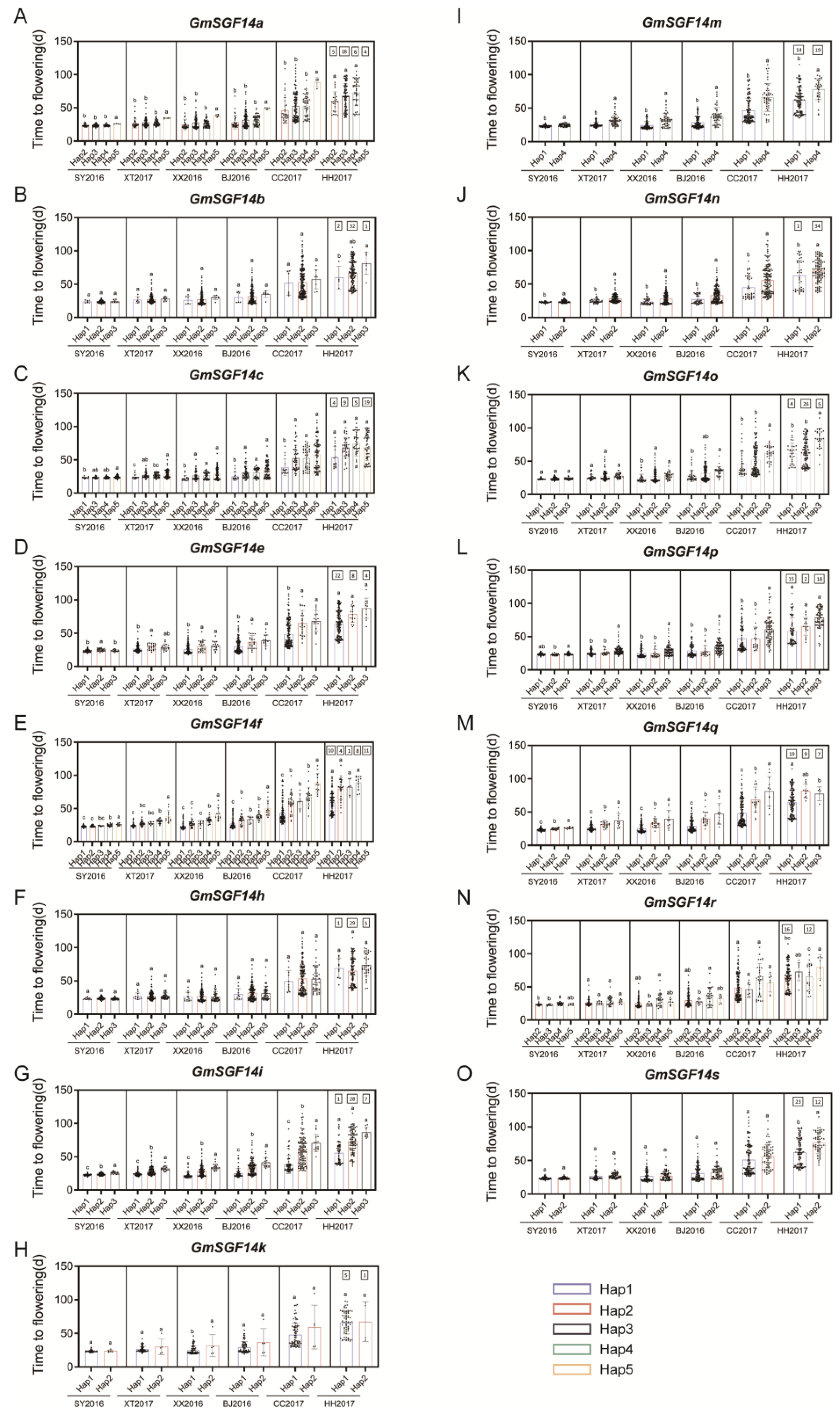 IJMS | Free Full-Text | Haplotype Analysis of GmSGF14 Gene Family ...