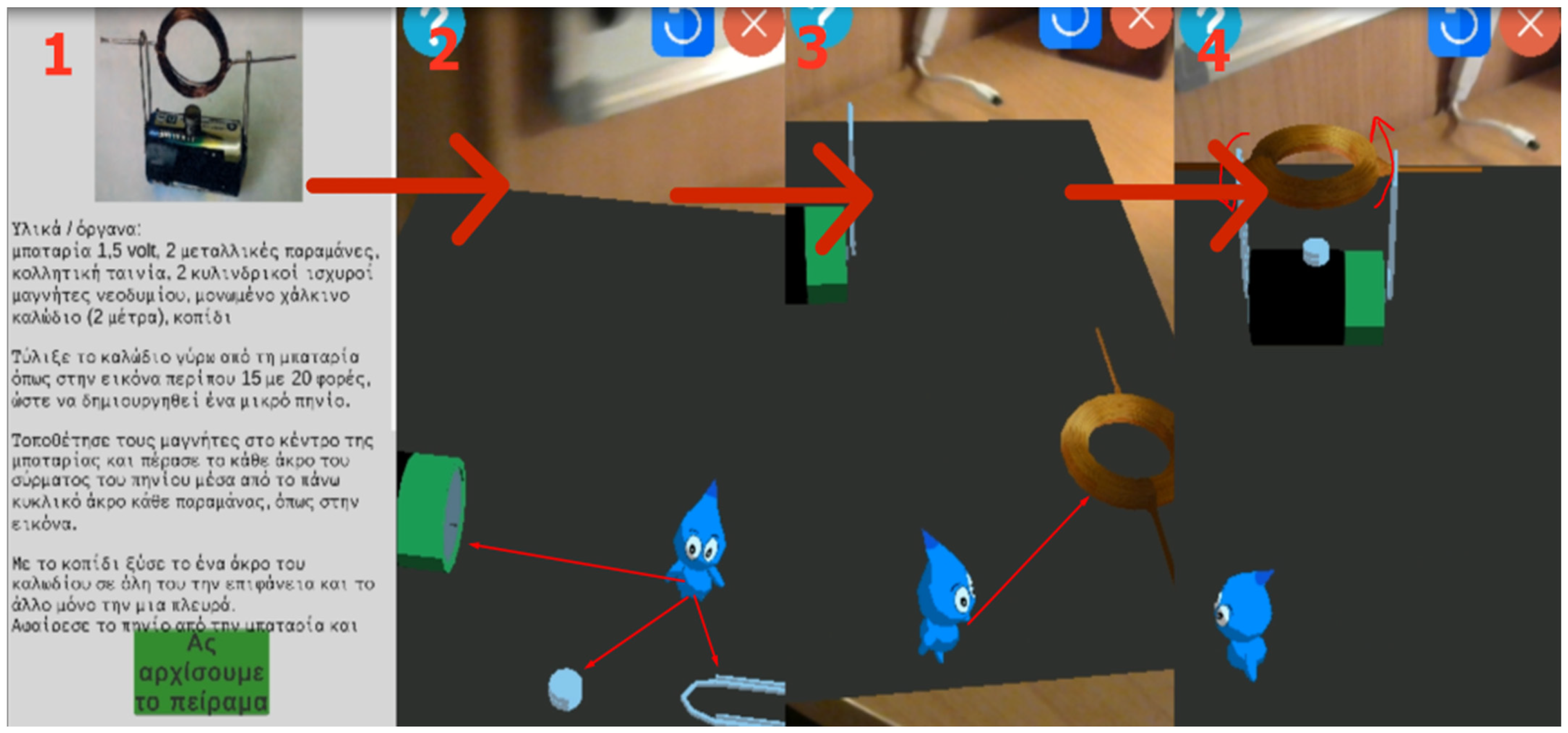 Information | Free Full-Text | Using Augmented Reality in K-12 Education:  An Indicative Platform for Teaching Physics