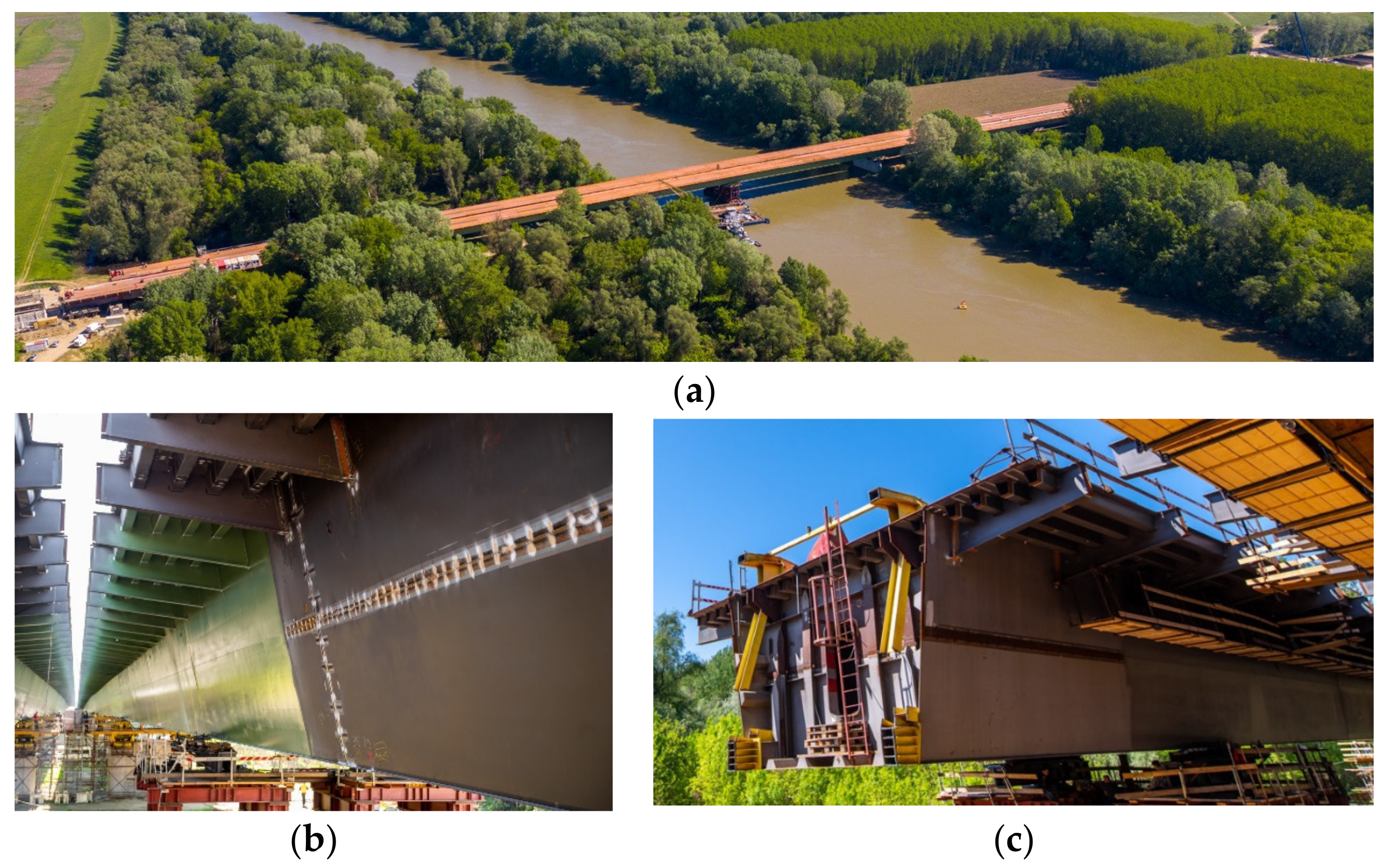Infrastructures | Free Full-Text | Evaluation of the Szap&aacute;ry  Long-Span Box Girder Bridge Using Static and Dynamic Load Tests