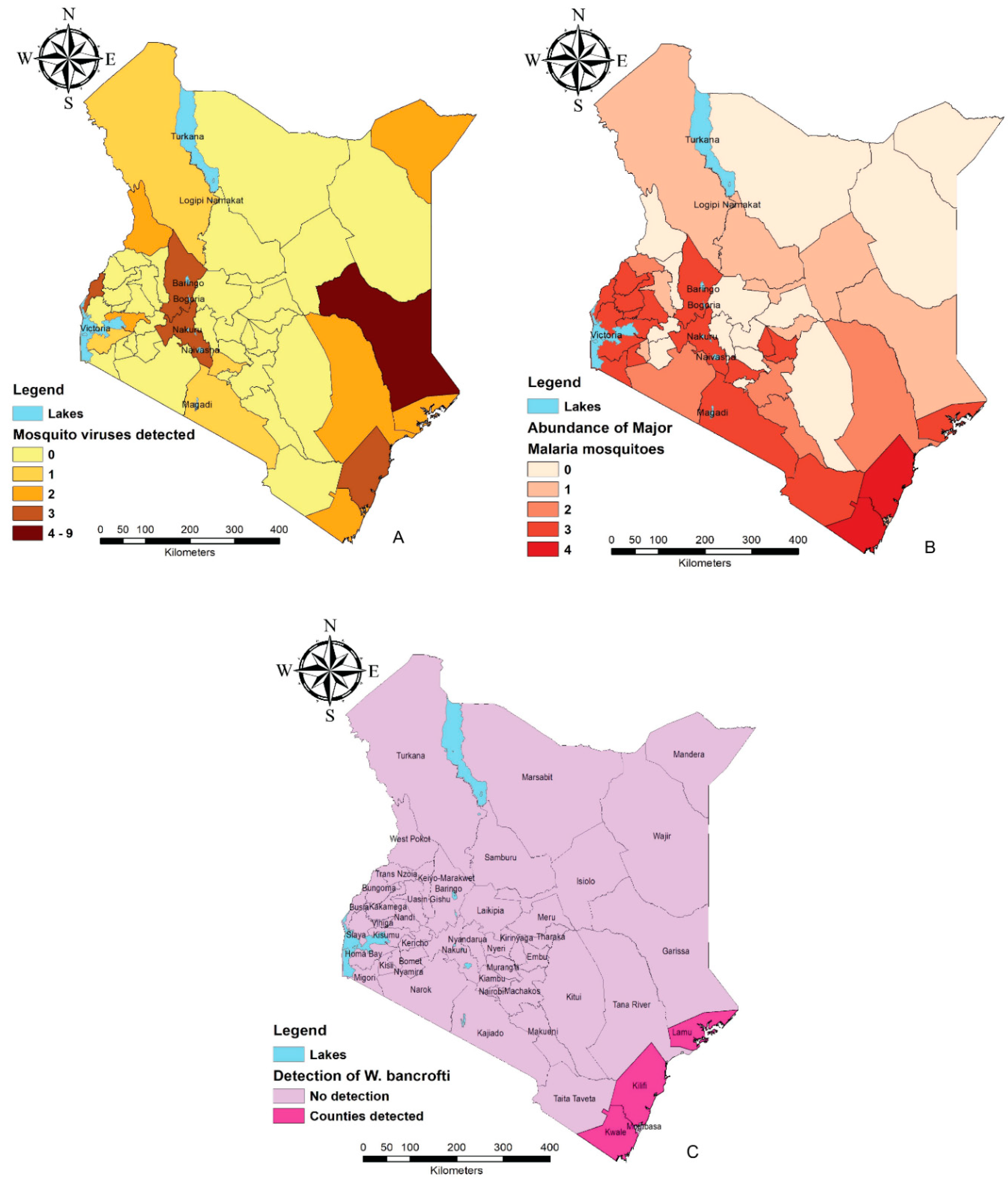 Insects | Free Full-Text | Mosquitoes of Etiological Concern in Kenya and  Possible Control Strategies | HTML