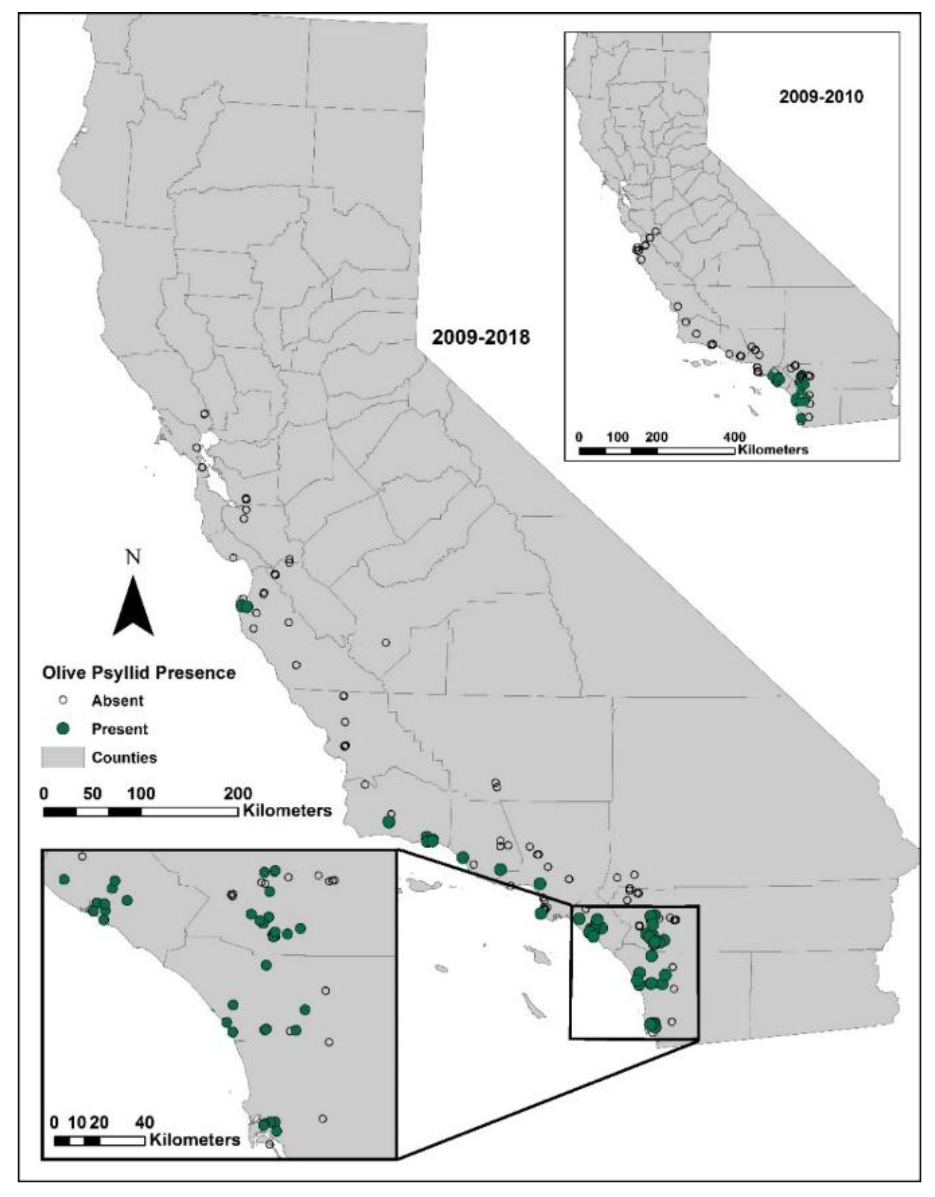 Insects | Free Full-Text | Current Distribution of the Olive Psyllid ...