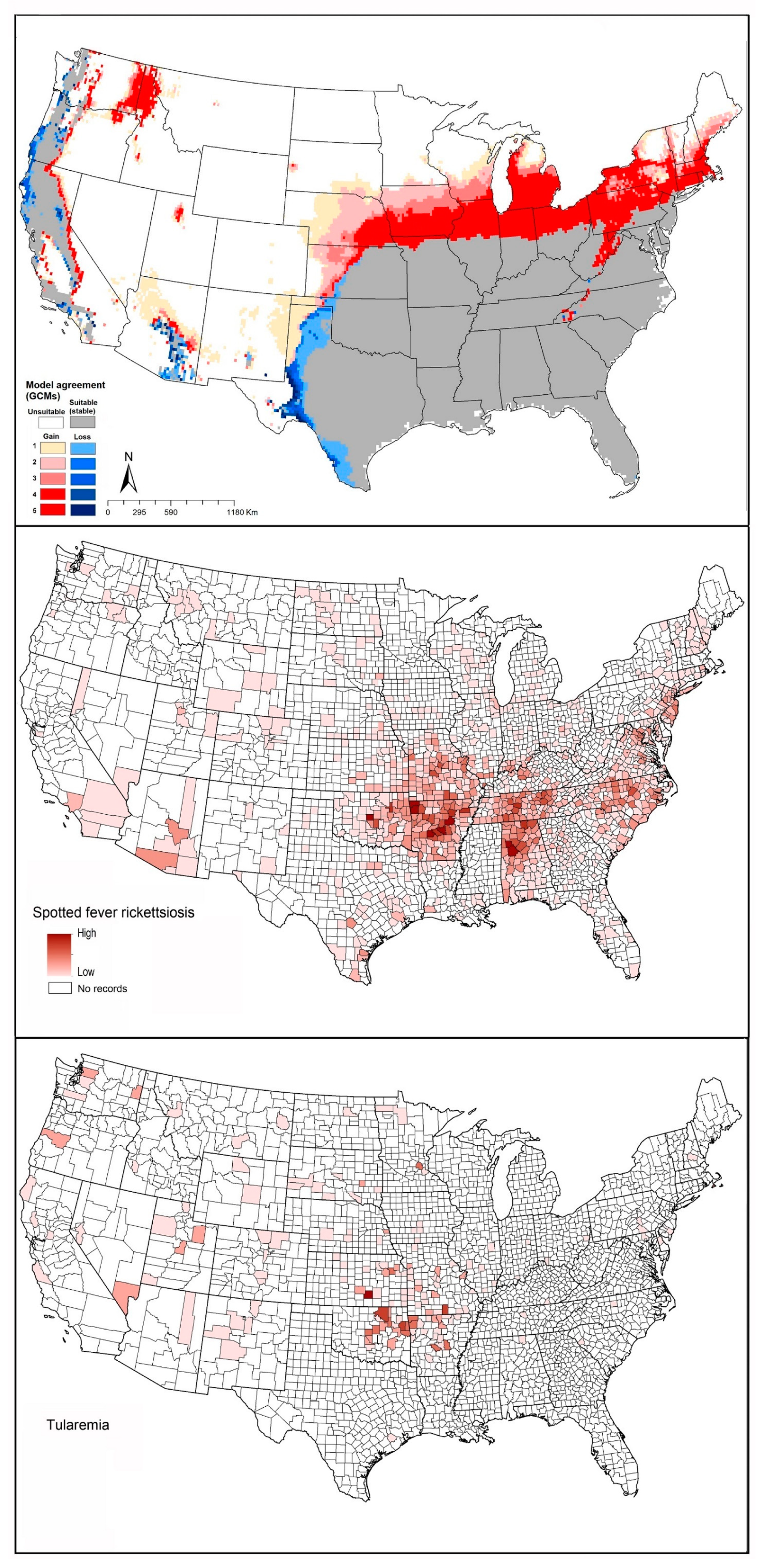 Rocky Mountain Spotted Fever Map 2020 Insects | Free Full-Text | Likely Geographic Distributional Shifts Among  Medically Important Tick Species And Tick-Associated Diseases Under Climate  Change In North America: A Review | Html