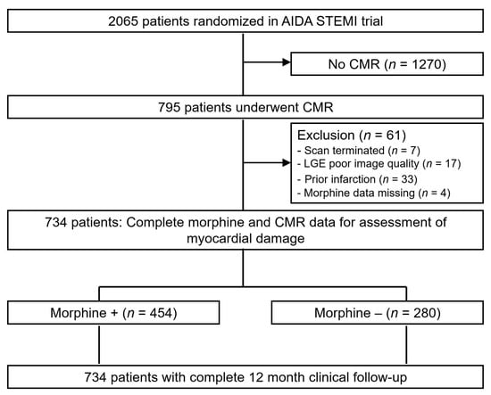 Jcm Free Full Text Impact Of Morphine Treatment On Infarct Size And Reperfusion Injury In Acute Reperfused St Elevation Myocardial Infarction Html
