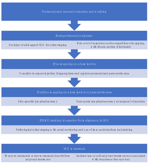 Jcm Free Full Text Applications And Safety Of Sentinel Lymph Node Biopsy In Endometrial Cancer