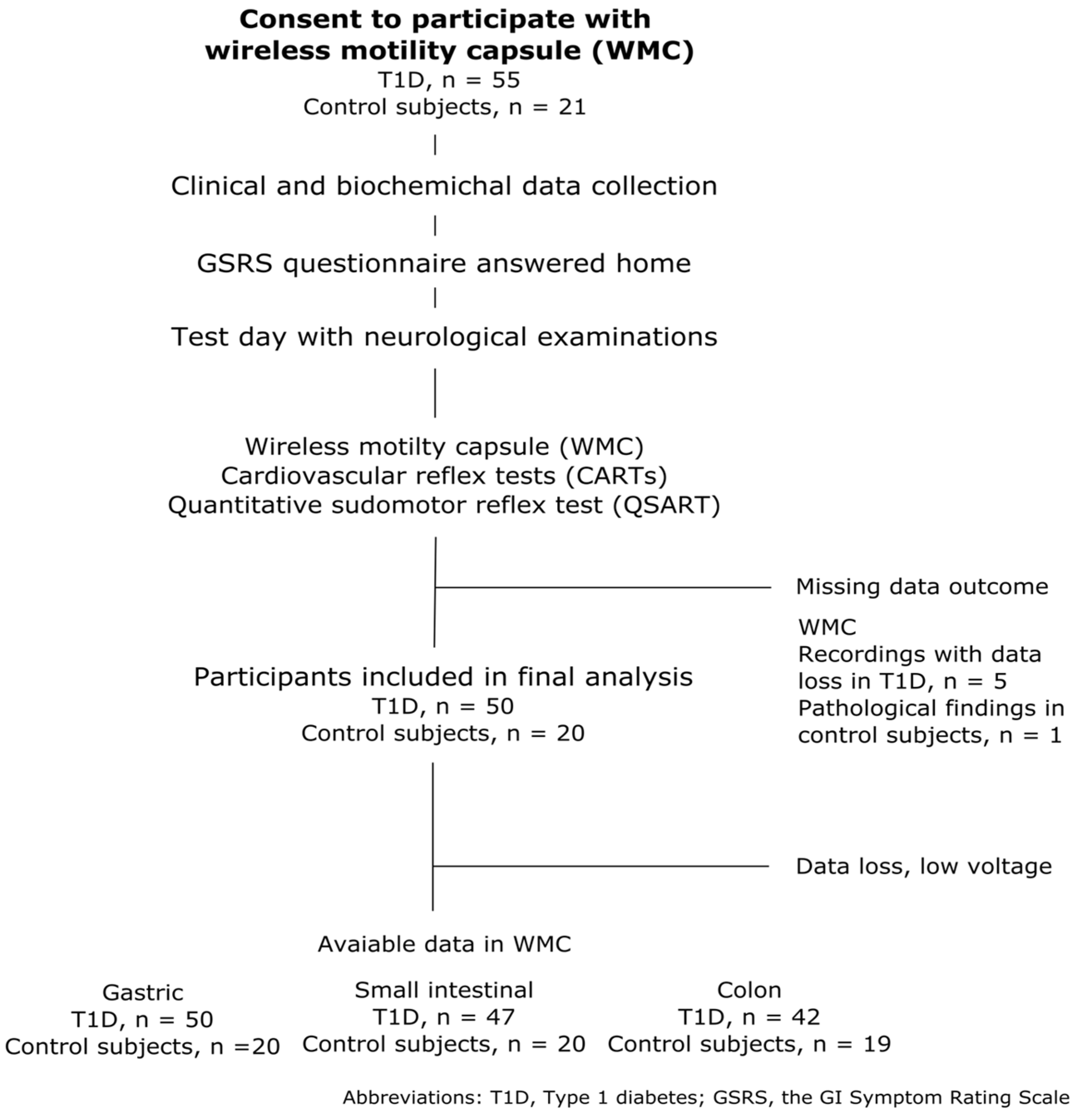 JCM | Free Full-Text | Early Gastrointestinal Neuropathy Assessed by  Wireless Motility Capsules in Adolescents with Type 1 Diabetes