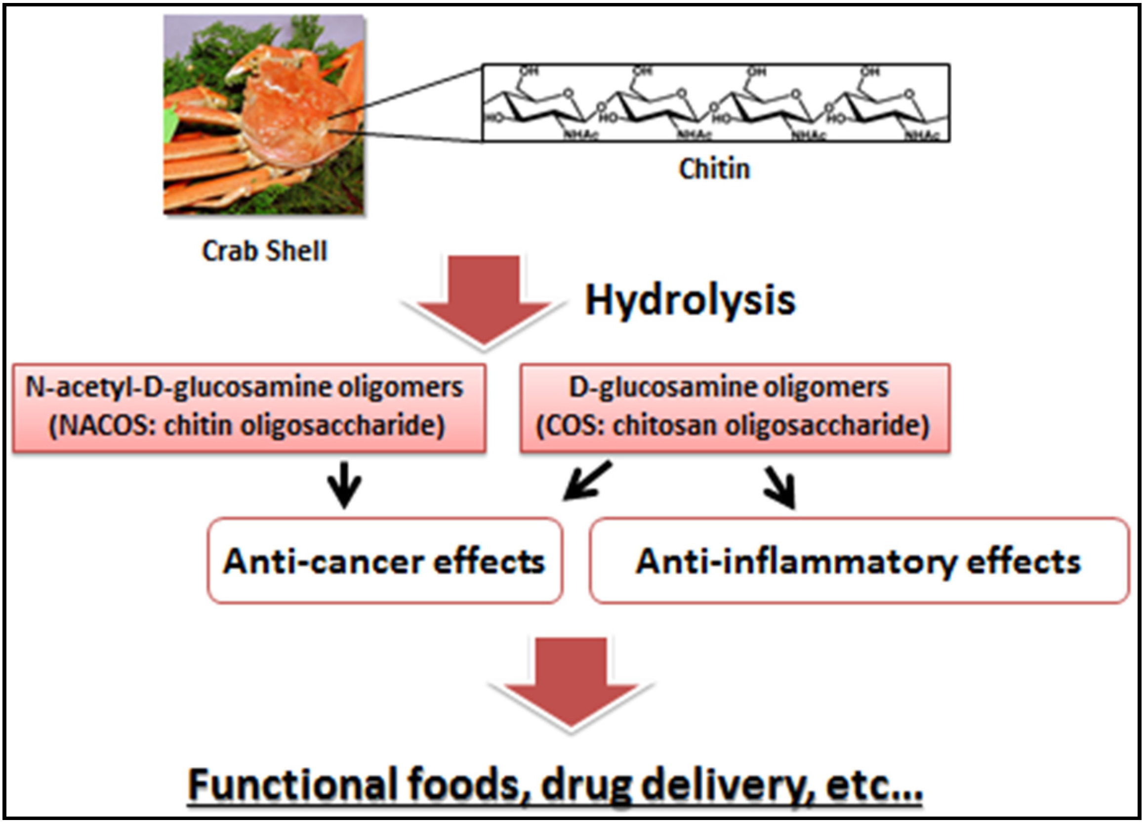 Chitosan for inflammation