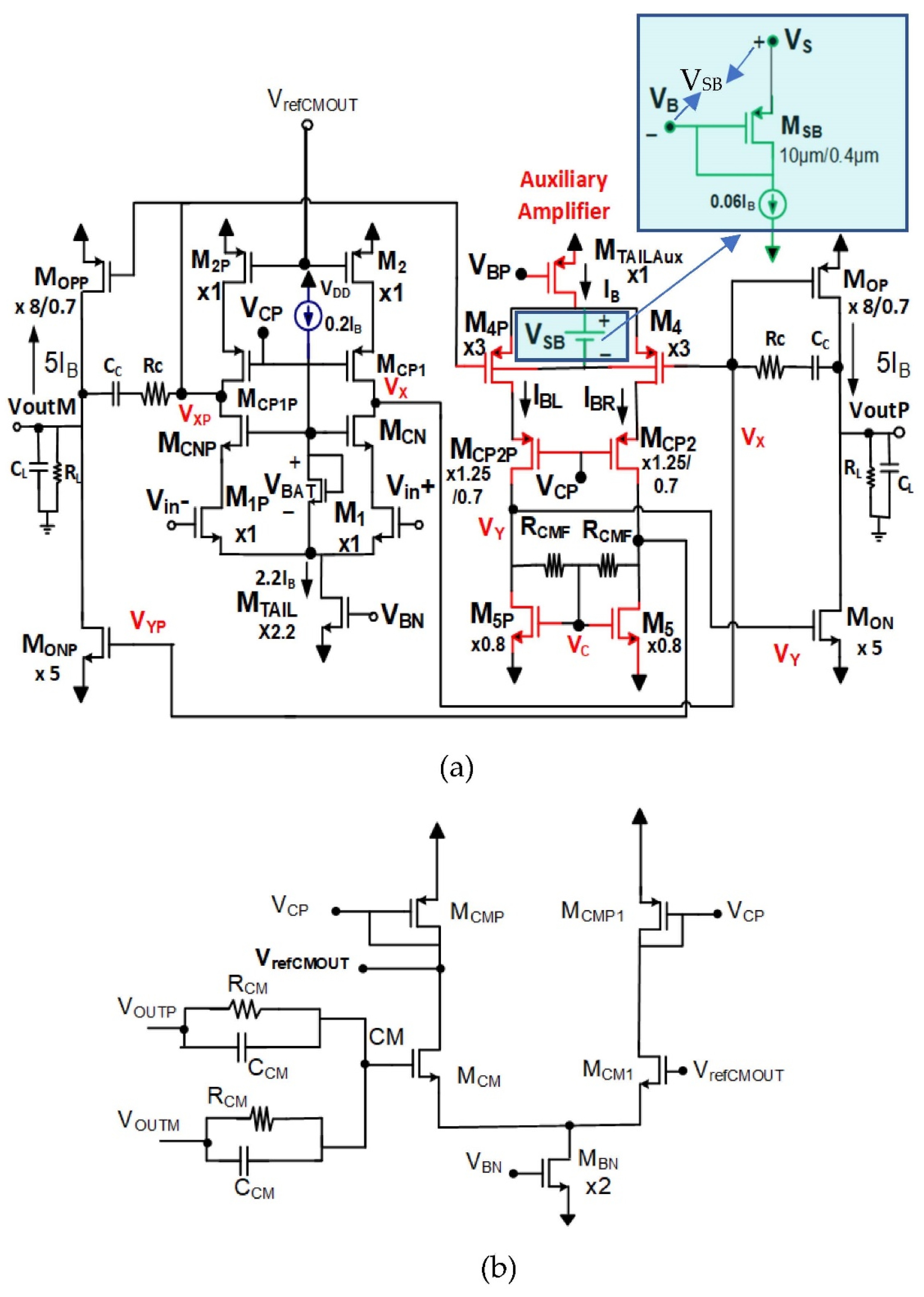 Jlpea Free Full Text Fully Differential Miller Op Amp With Enhanced Large And Small Signal 