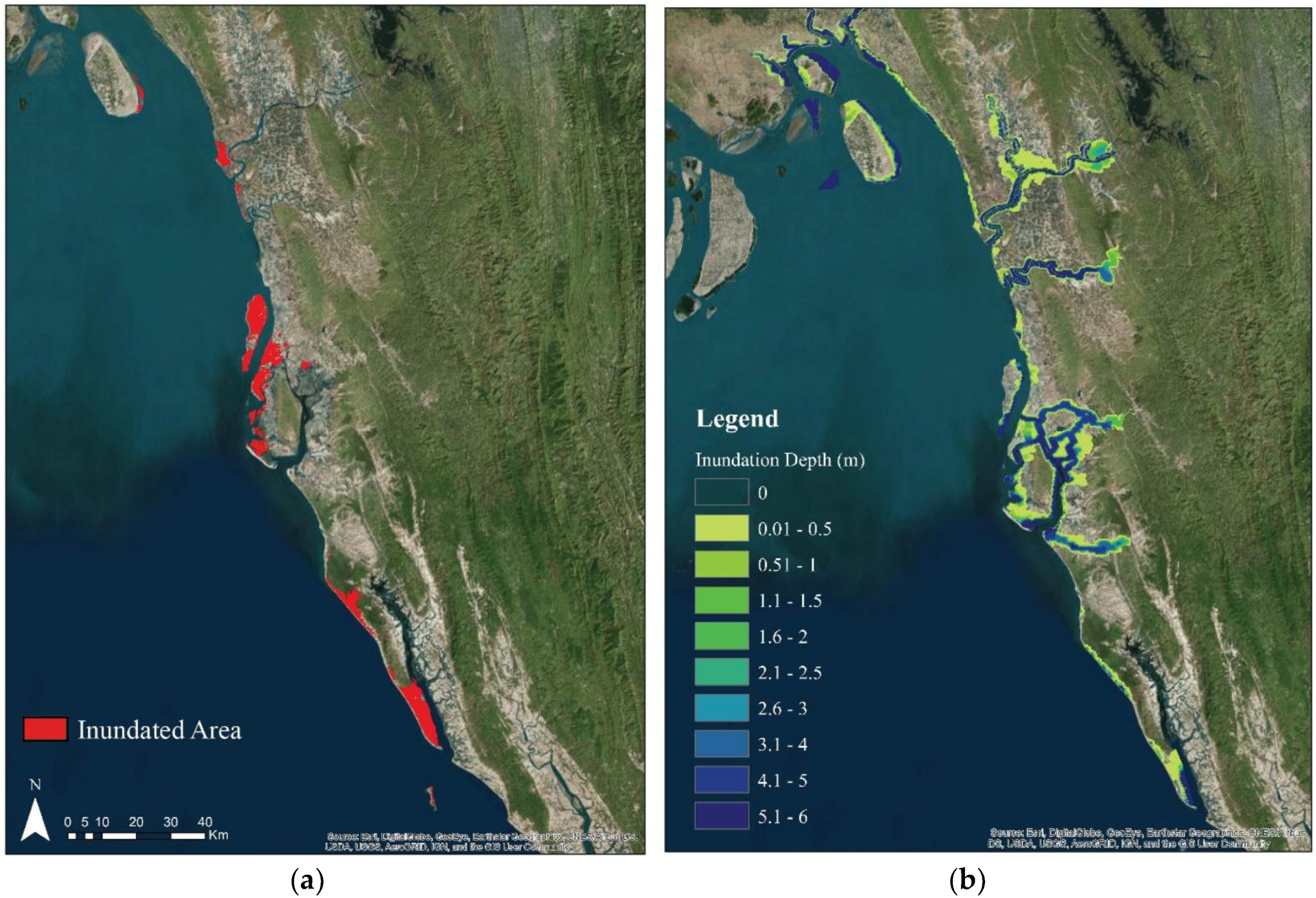 Jmse Free Full Text Impact Of Tidal Phase On Inundation And