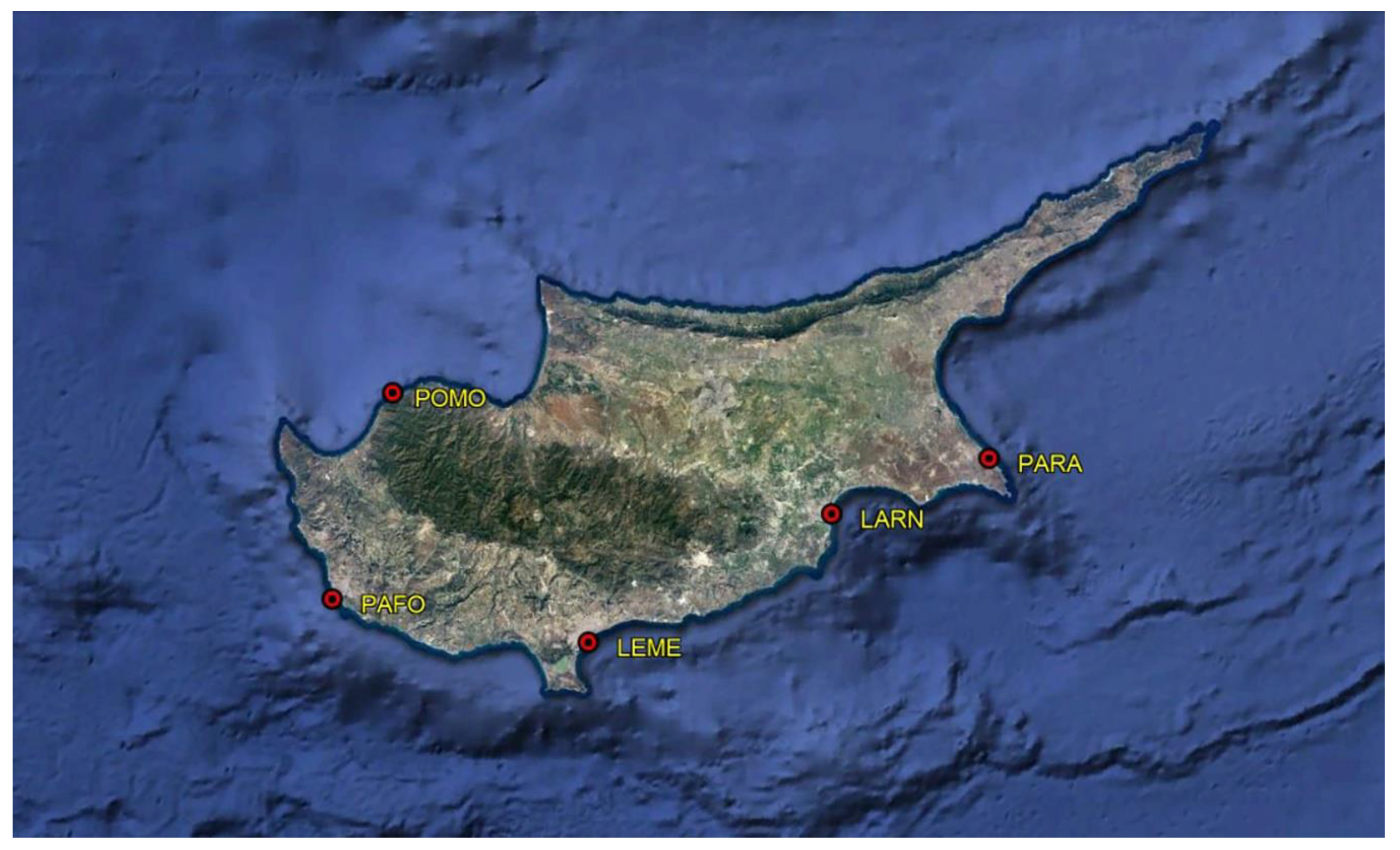 JMSE | Free Full-Text | Establishing an Integrated Permanent Sea-Level  Monitoring Infrastructure towards the Implementation of Maritime Spatial  Planning in Cyprus