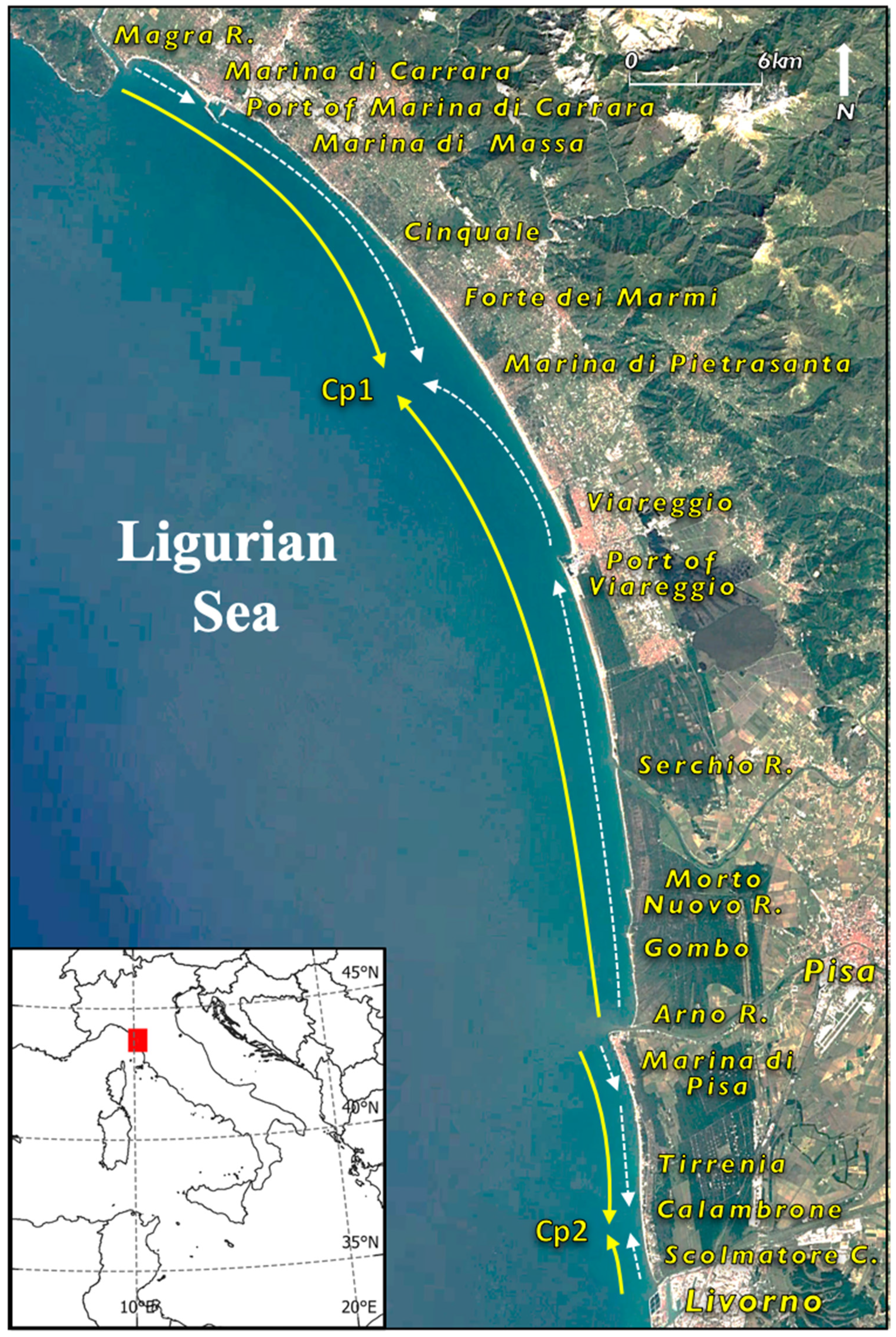 JMSE | Free Full-Text | Anthropogenic Impact on Beach Heterogeneity within  a Littoral Cell (Northern Tuscany, Italy)