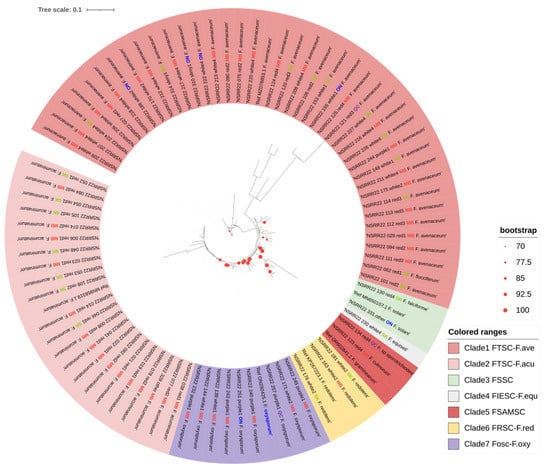 JoF | Free Full-Text | Pathogenicity, Host Resistance, and Genetic ...