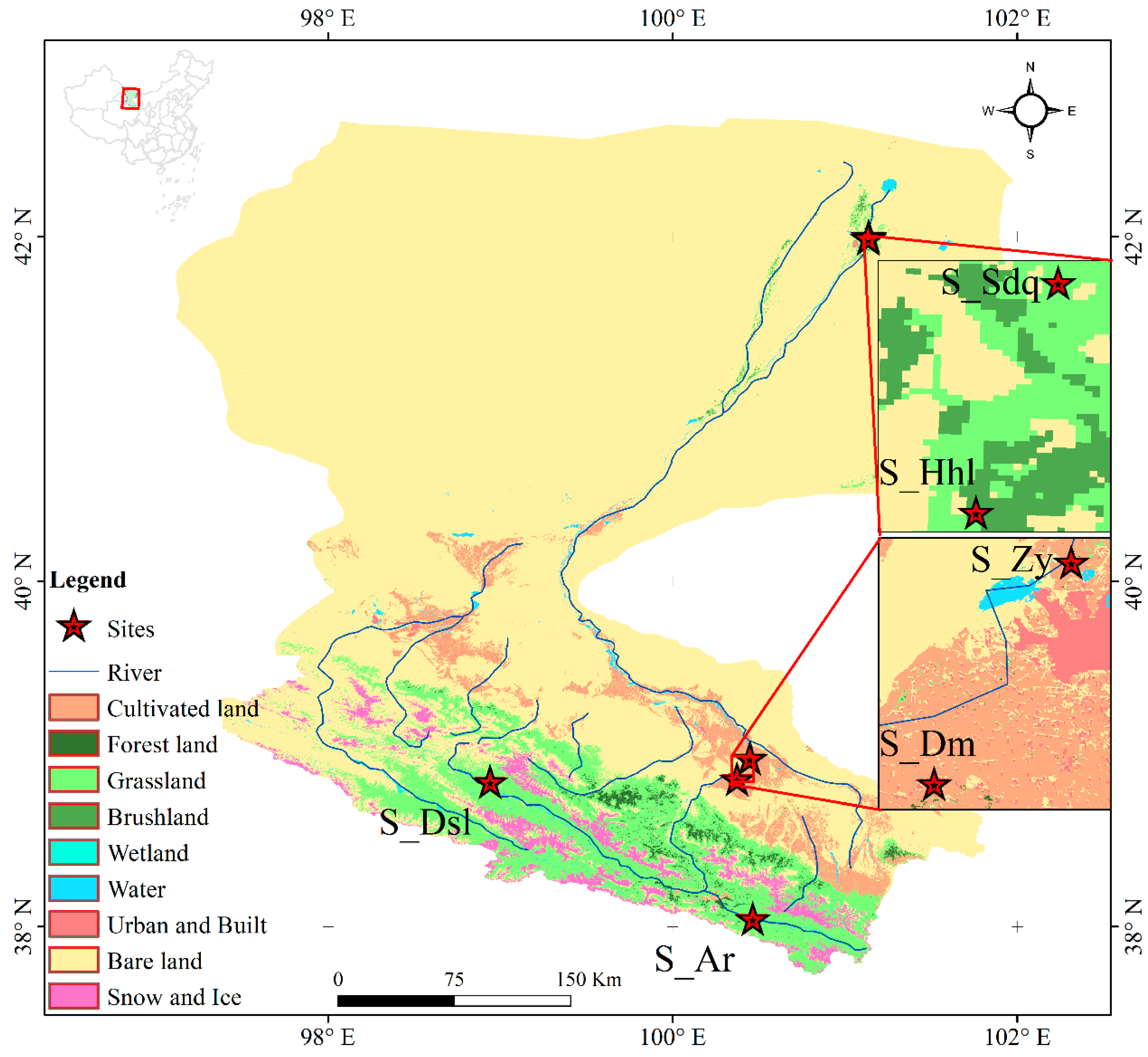 Land Free Full Text Performance Of The Remotely Derived Products In Monitoring Gross Primary Production Across Arid And Semi Arid Ecosystems In Northwest China Html