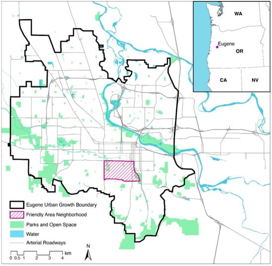 Eugene City Limits Map Land | Free Full-Text | A Guide To Public Green Space Planning For Urban  Ecosystem Services | Html