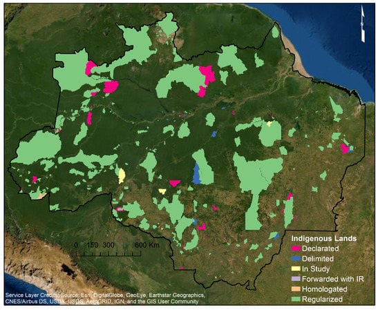 Land | Free Full-Text | Environmental Threats over Amazonian Indigenous  Lands | HTML