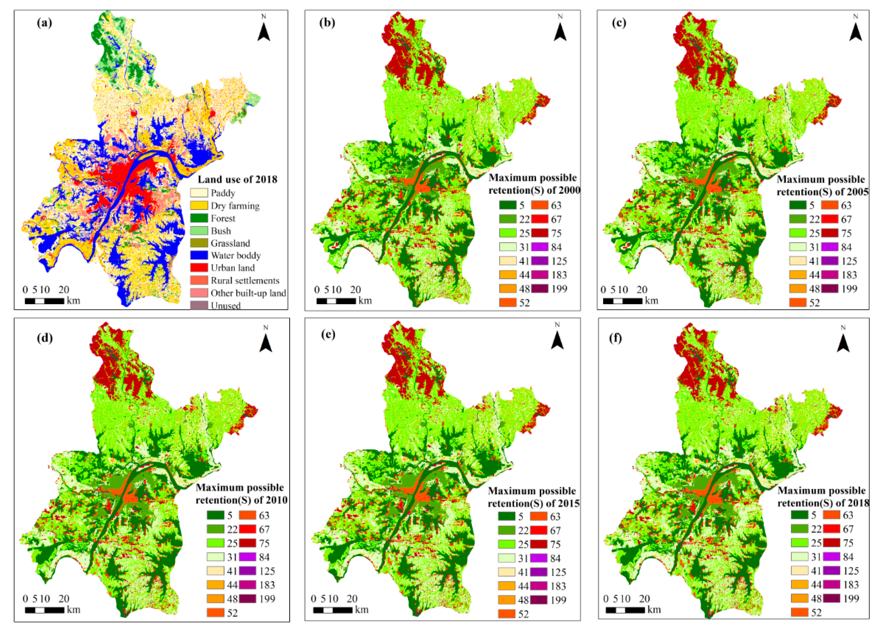 Land | Free Full-Text | Flood Risk Assessment under Land Use and Climate  Change in Wuhan City of the Yangtze River Basin, China | HTML