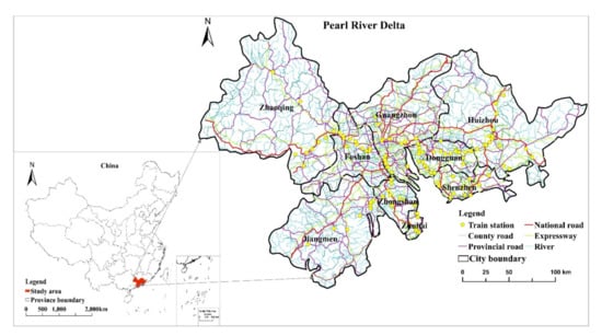 Pearl River County Gis Land | Free Full-Text | Assessment Of The Impact Of Land Use Change On  Spatial Differentiation Of Landscape And Ecosystem Service Values In The  Case Of Study The Pearl River Delta In
