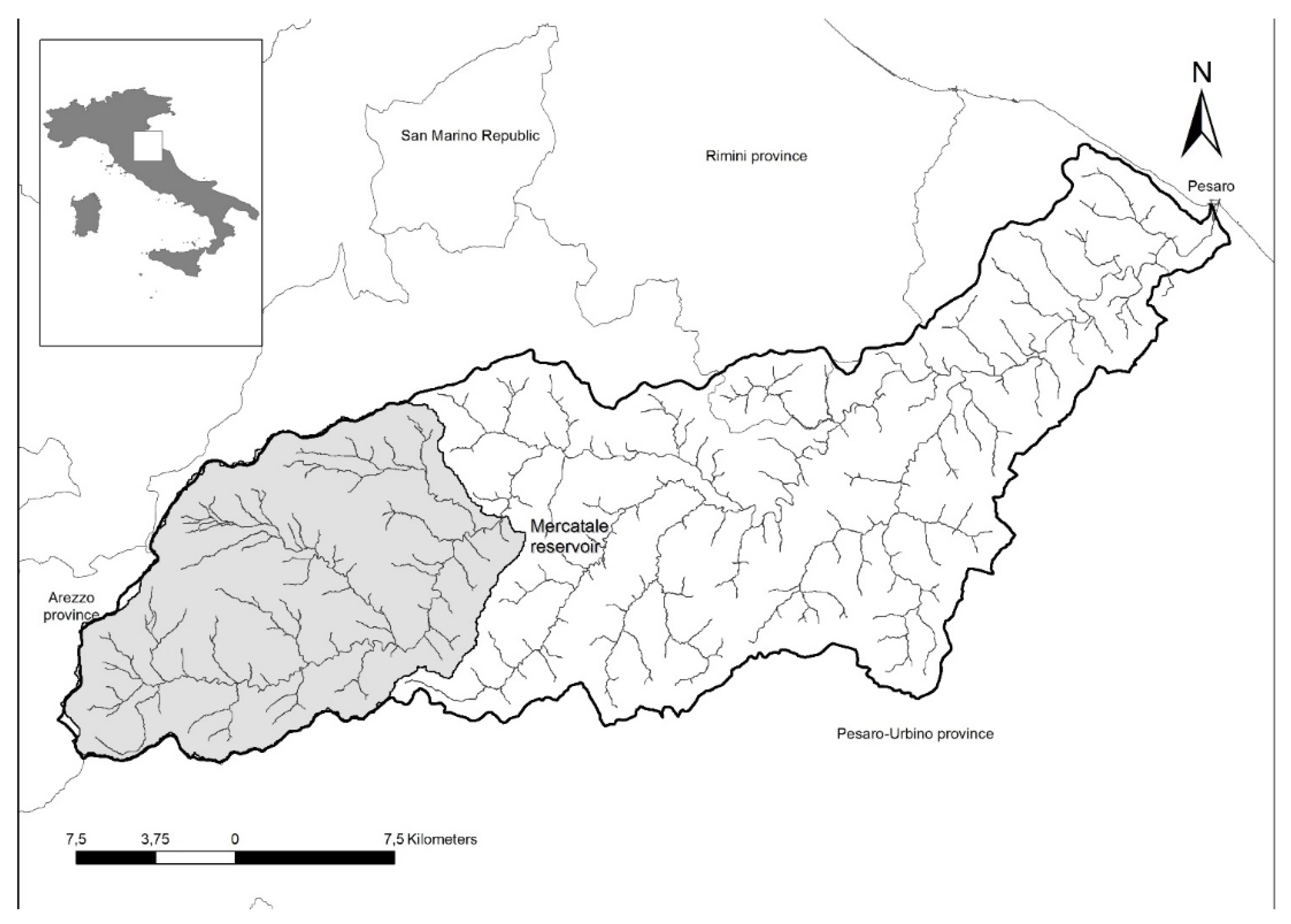 Land | Free Full-Text | Ecosystem Services Valuation for the Sustainable  Land Use Management by Nature-Based Solution (NbS) in the Common  Agricultural Policy Actions: A Case Study on the Foglia River Basin (