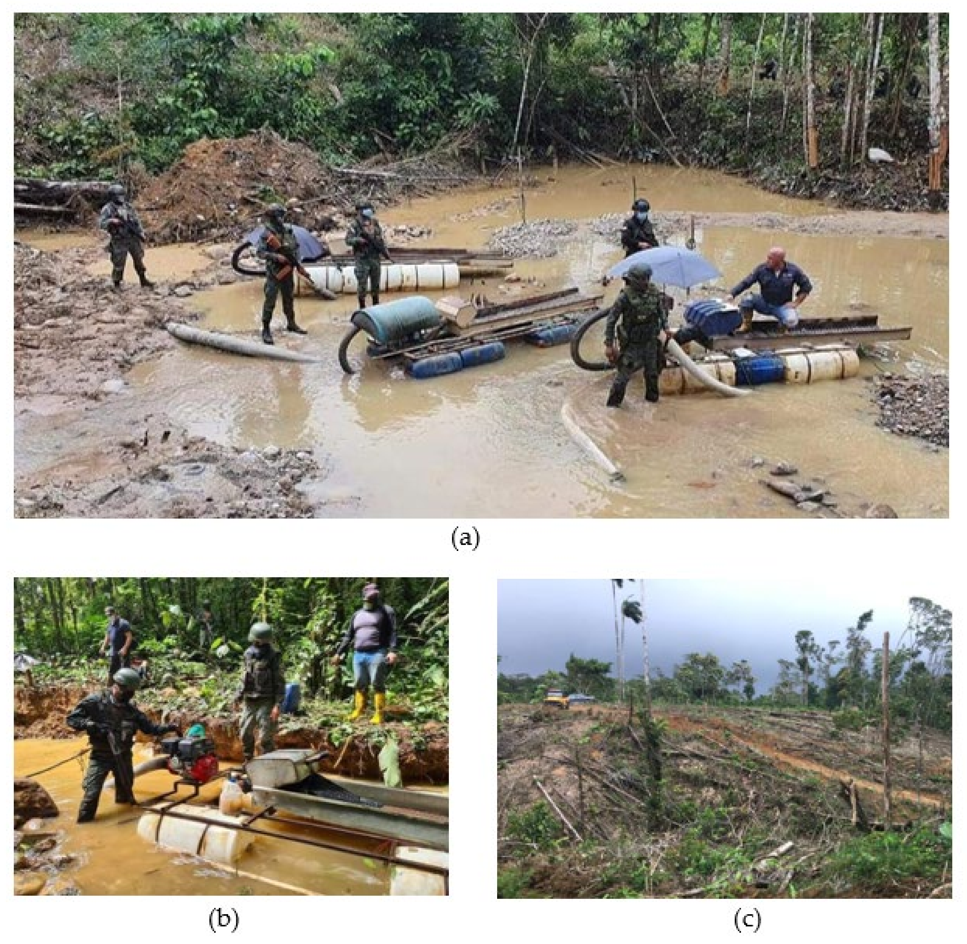 Land | Free Full-Text | Gold Mining in the Amazon Region of Ecuador:  History and a Review of Its Socio-Environmental Impacts