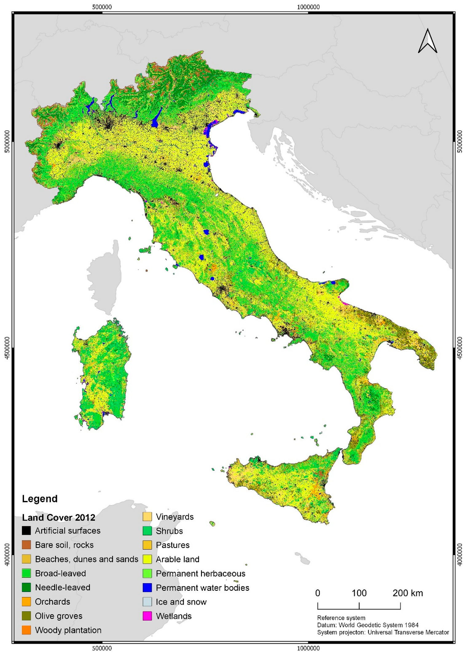 Land | Free Full-Text | The Impact of Urbanization on Land: A  Biophysical-Based Assessment of Ecosystem Services Loss Supported by Remote  Sensed Indicators