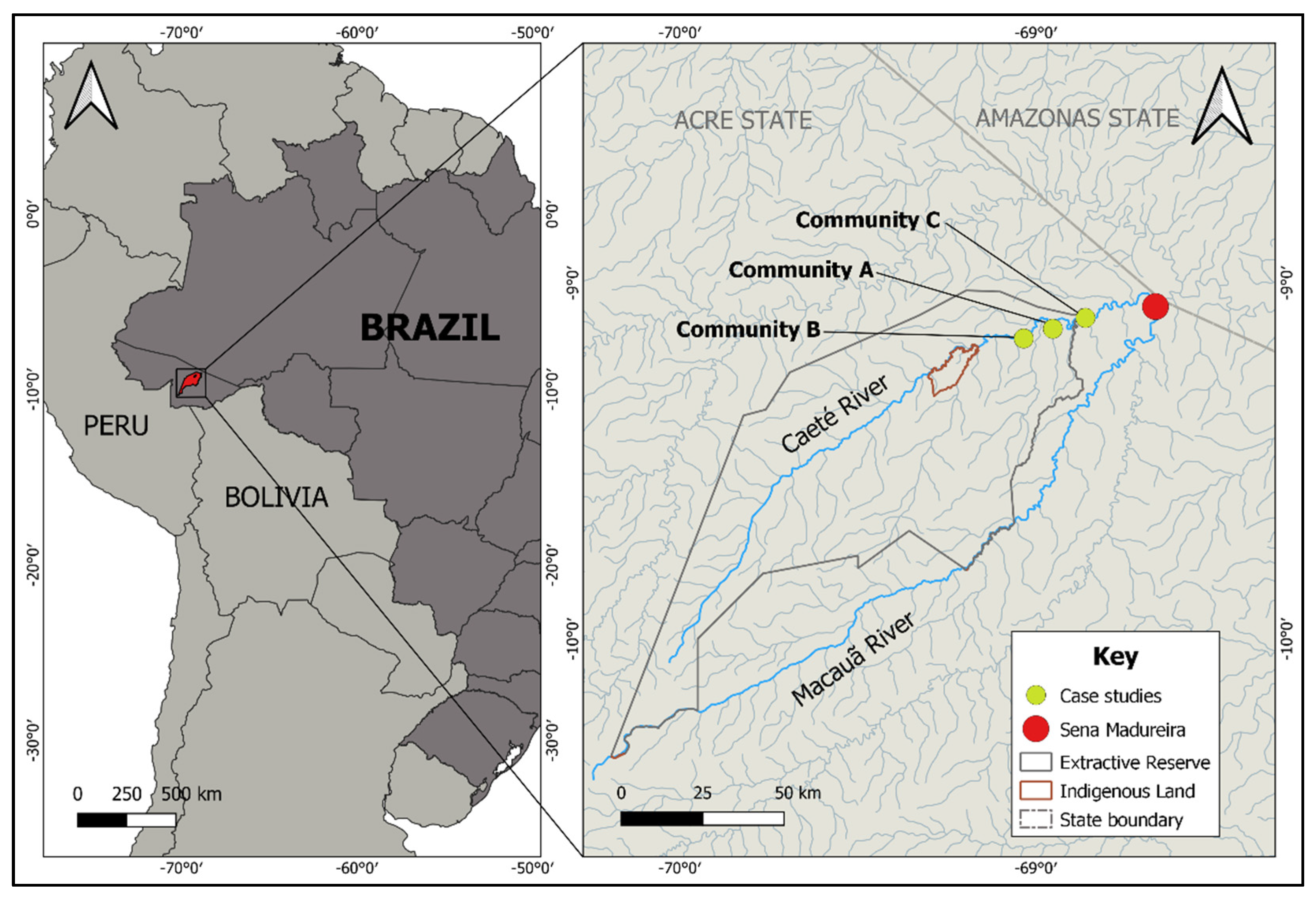 Land | Free Full-Text | Forests, Fields, and Pastures: Unequal Access to  Brazil Nuts and Livelihood Strategies in an Extractive Reserve, Brazilian  Amazon