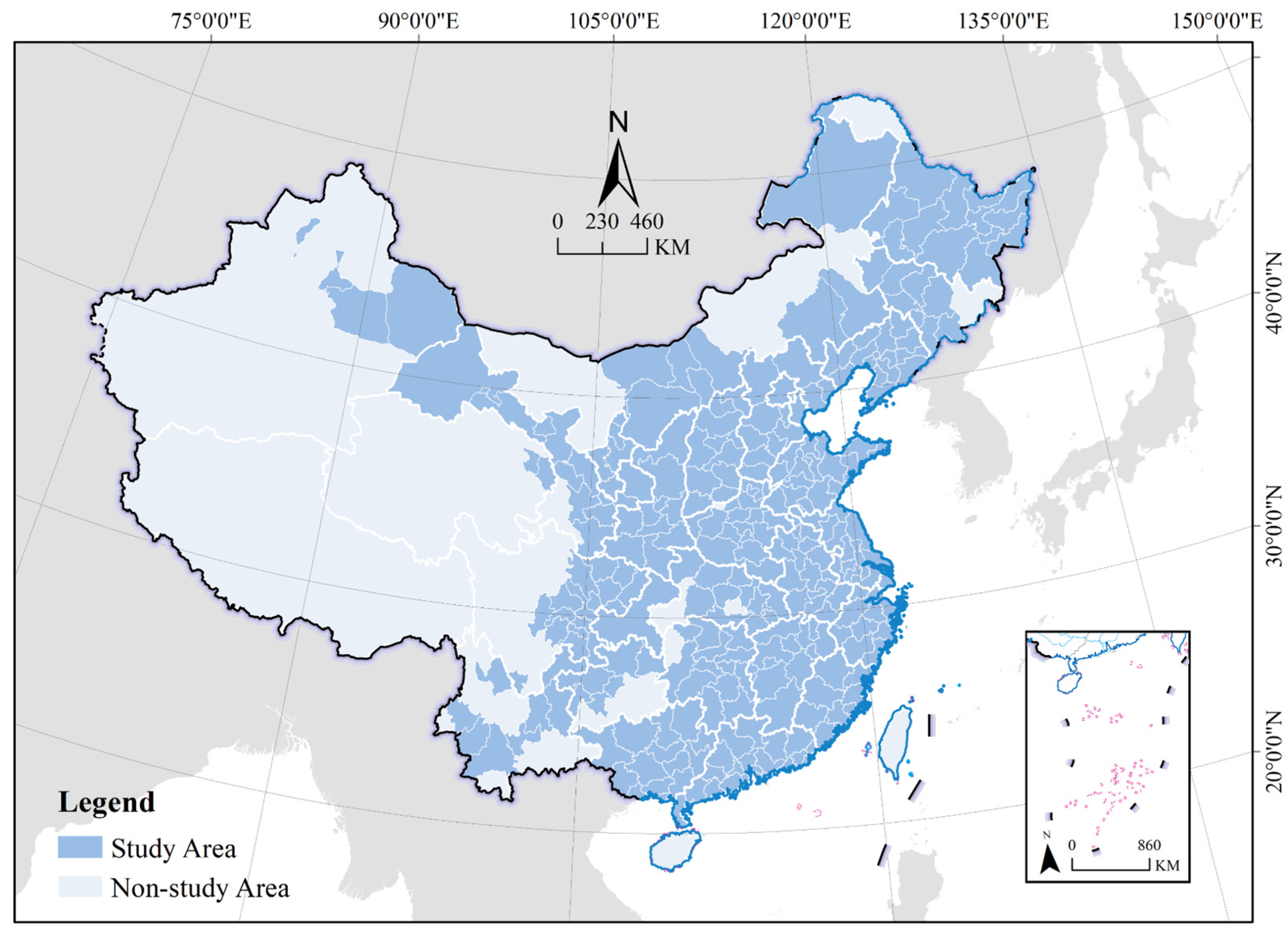 Land | Free Full-Text | Decoupling Relationship between Industrial 