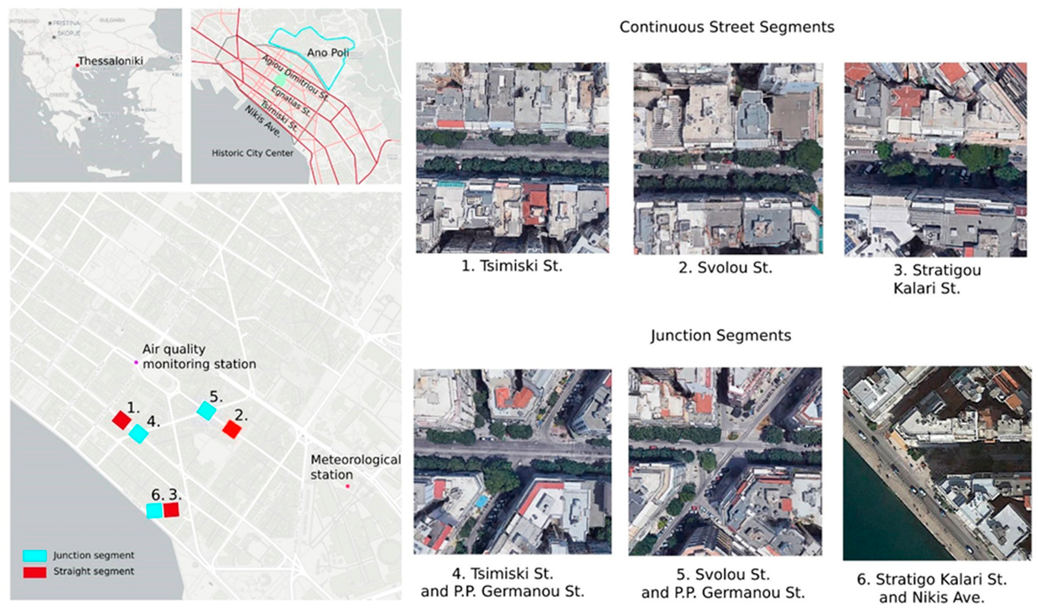 Land | Free Full-Text | Improving the Climate Resilience of Urban Road  Networks: A Simulation of Microclimate and Air Quality Interventions in a  Typology of Streets in Thessaloniki Historic Centre