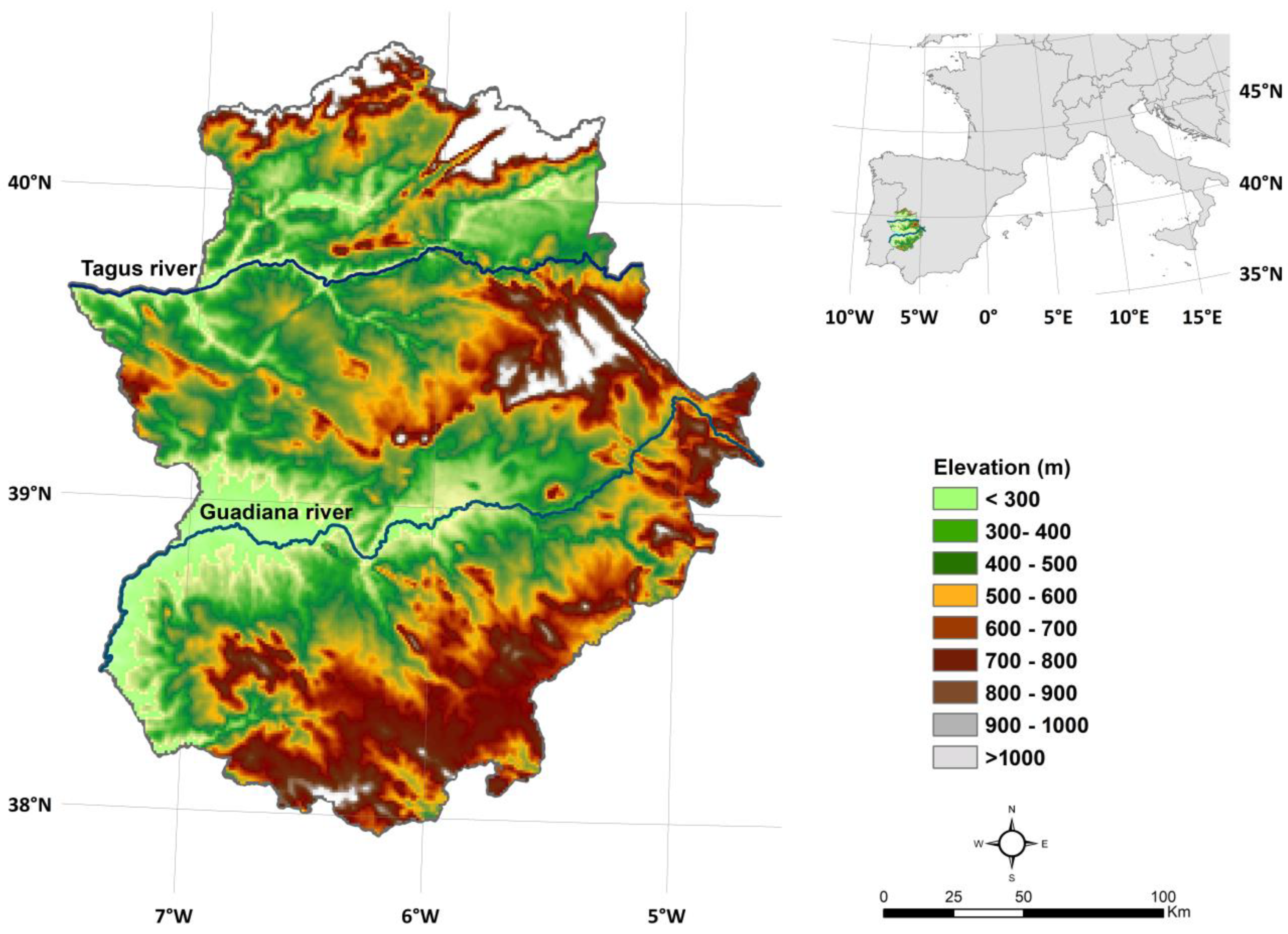 Land | Free Full-Text | Future Scenarios for Aridity under Conditions of  Global Climate Change in Extremadura, Southwestern Spain