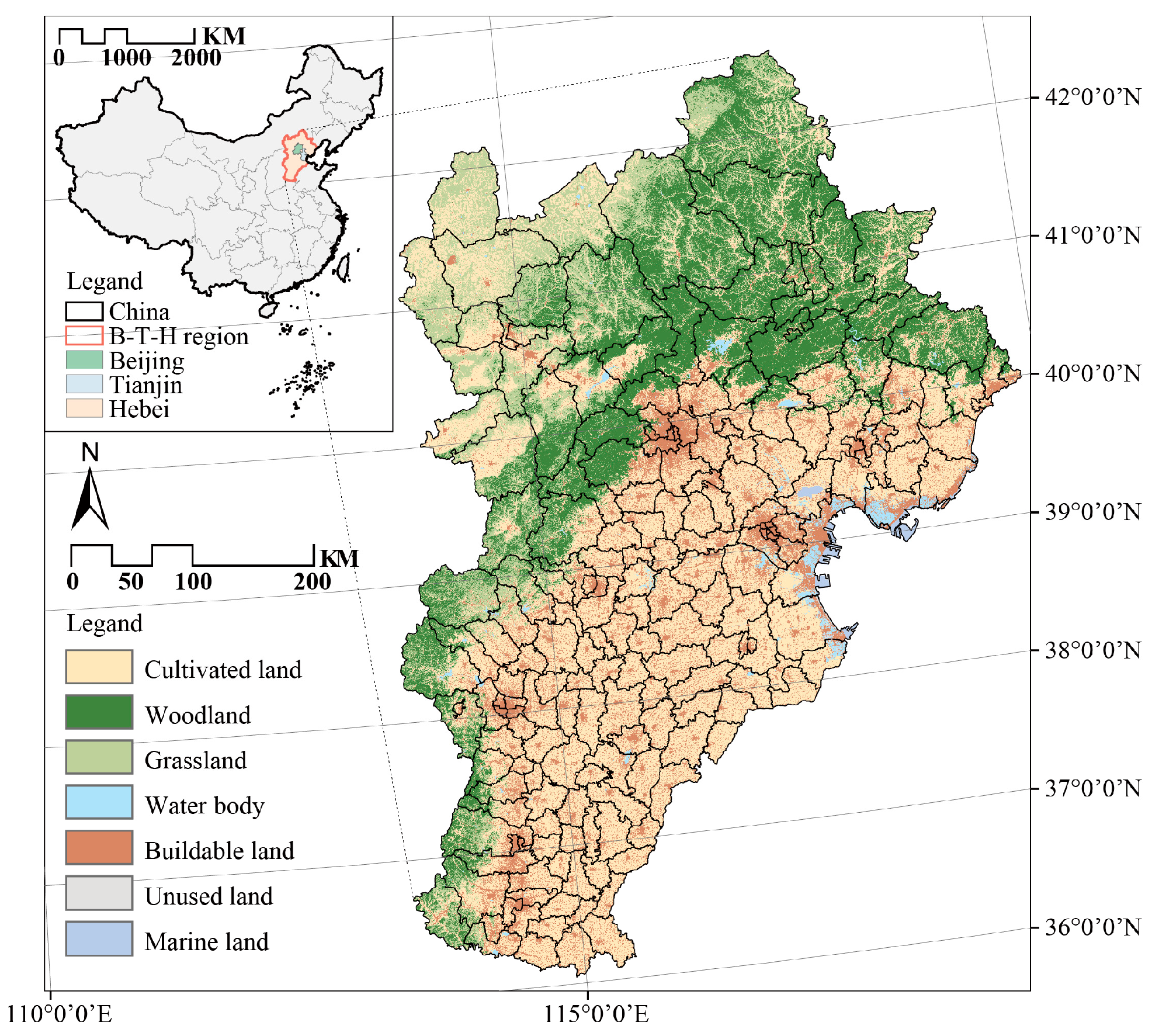 Land | Free Full-Text | Trends and Factors Influencing the 