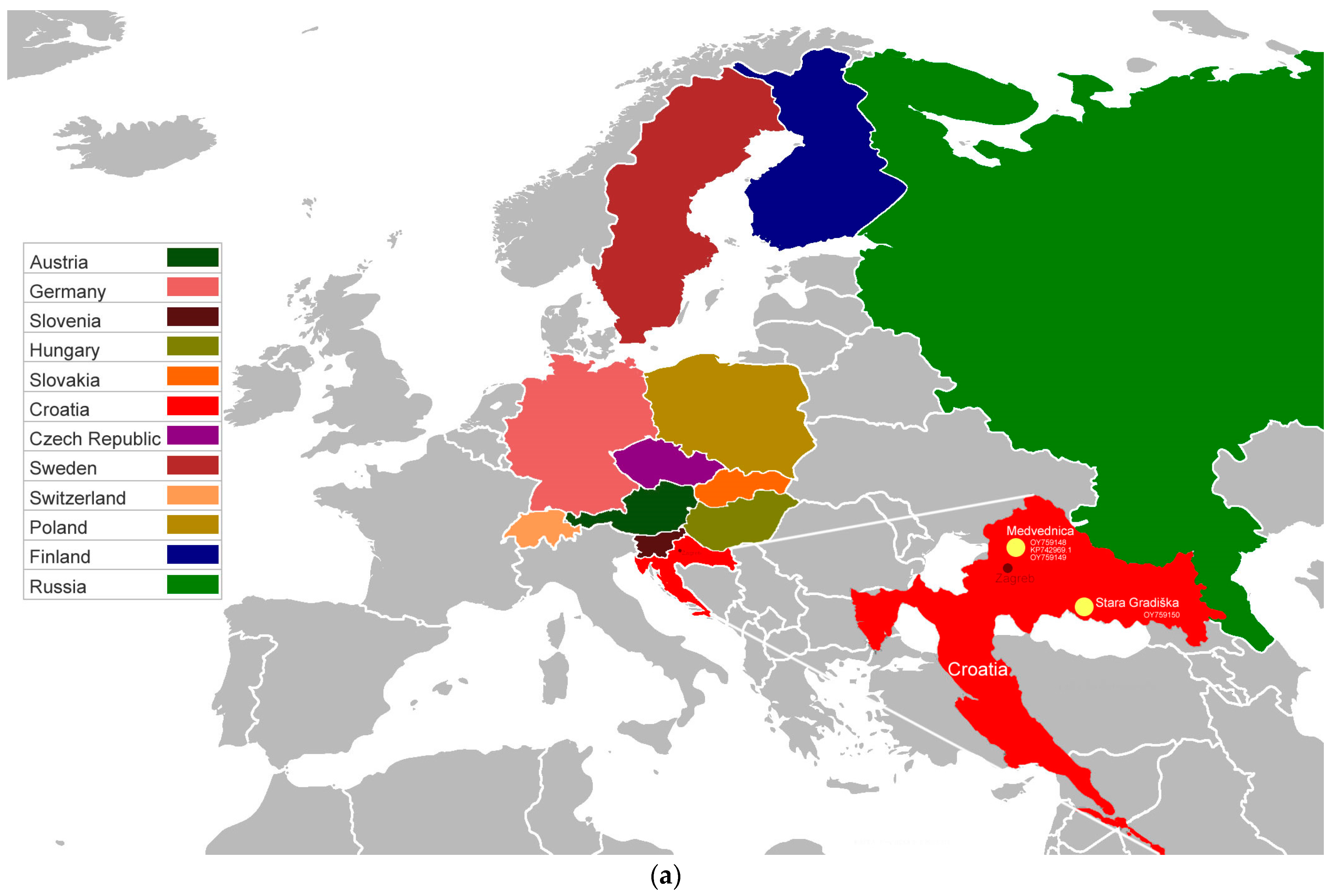 Life | Free Full-Text | First Molecular Evidence of Seewis Virus in Croatia