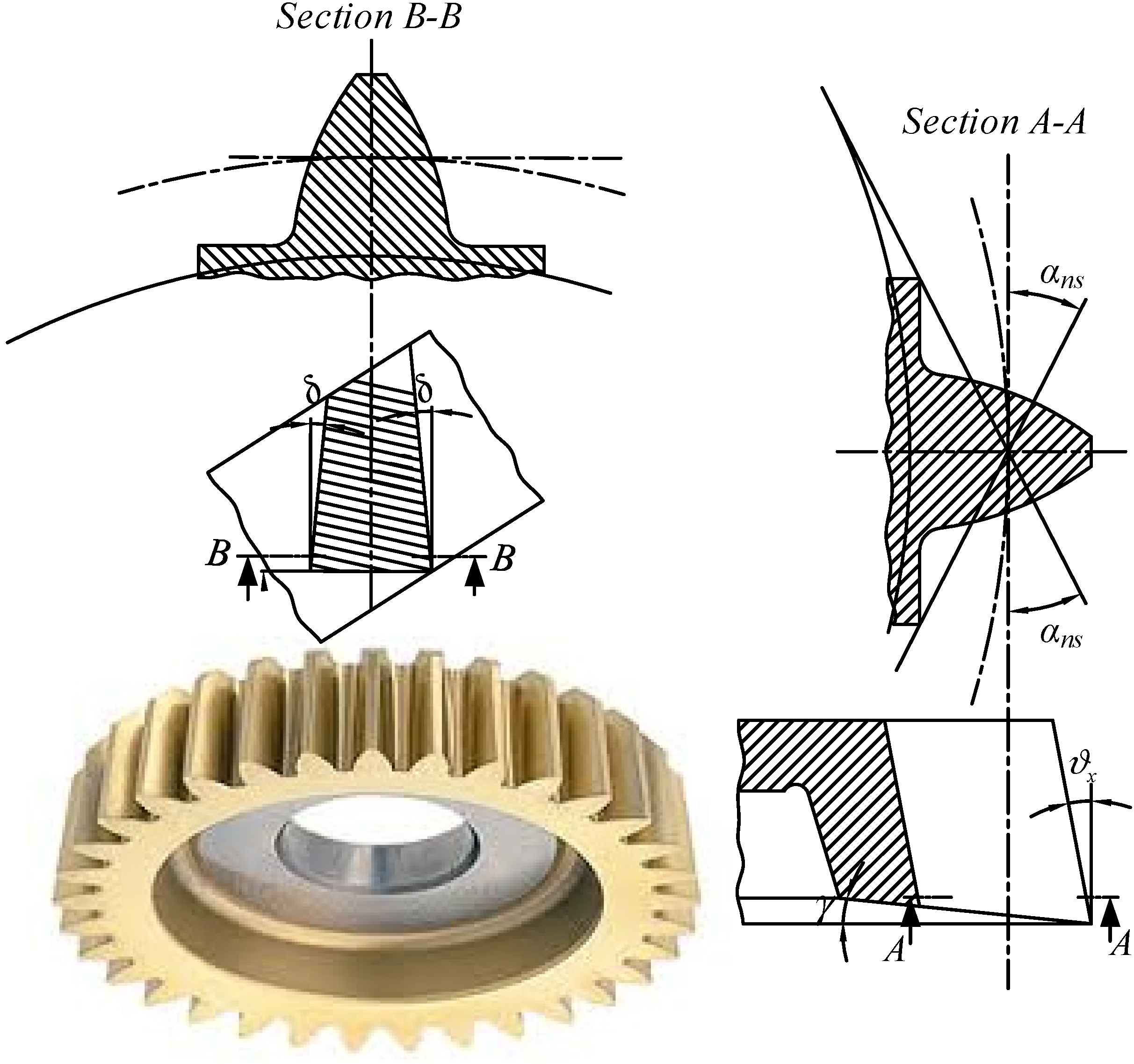 Bevel / Spiral Bevel Gear - Bevel Gears, Made in Taiwan Spur Gears,  Rolling and Forming Machines Manufacturer
