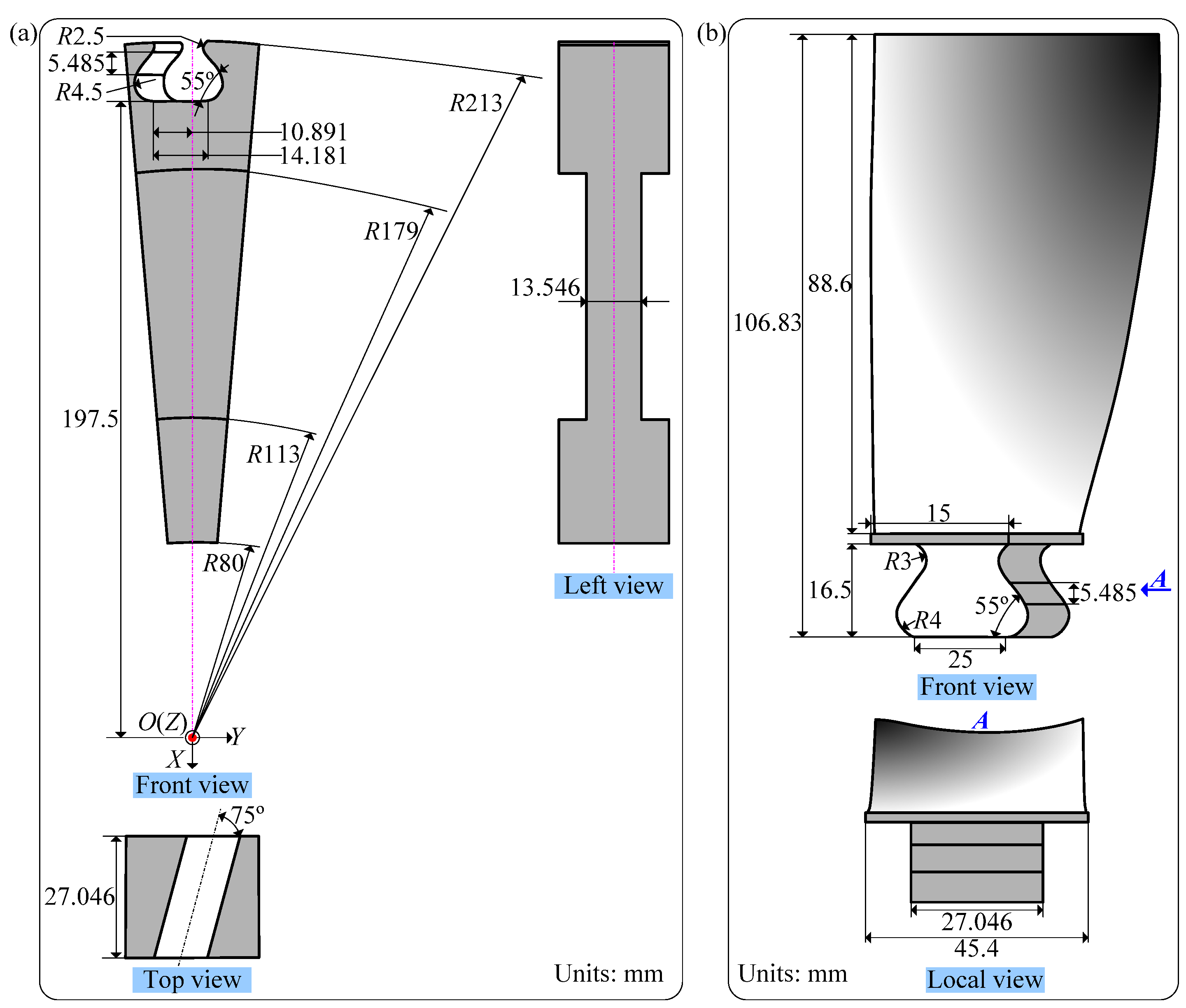 Machines | Free Full-Text | Dynamic Characteristics of a Rotating Blade ...