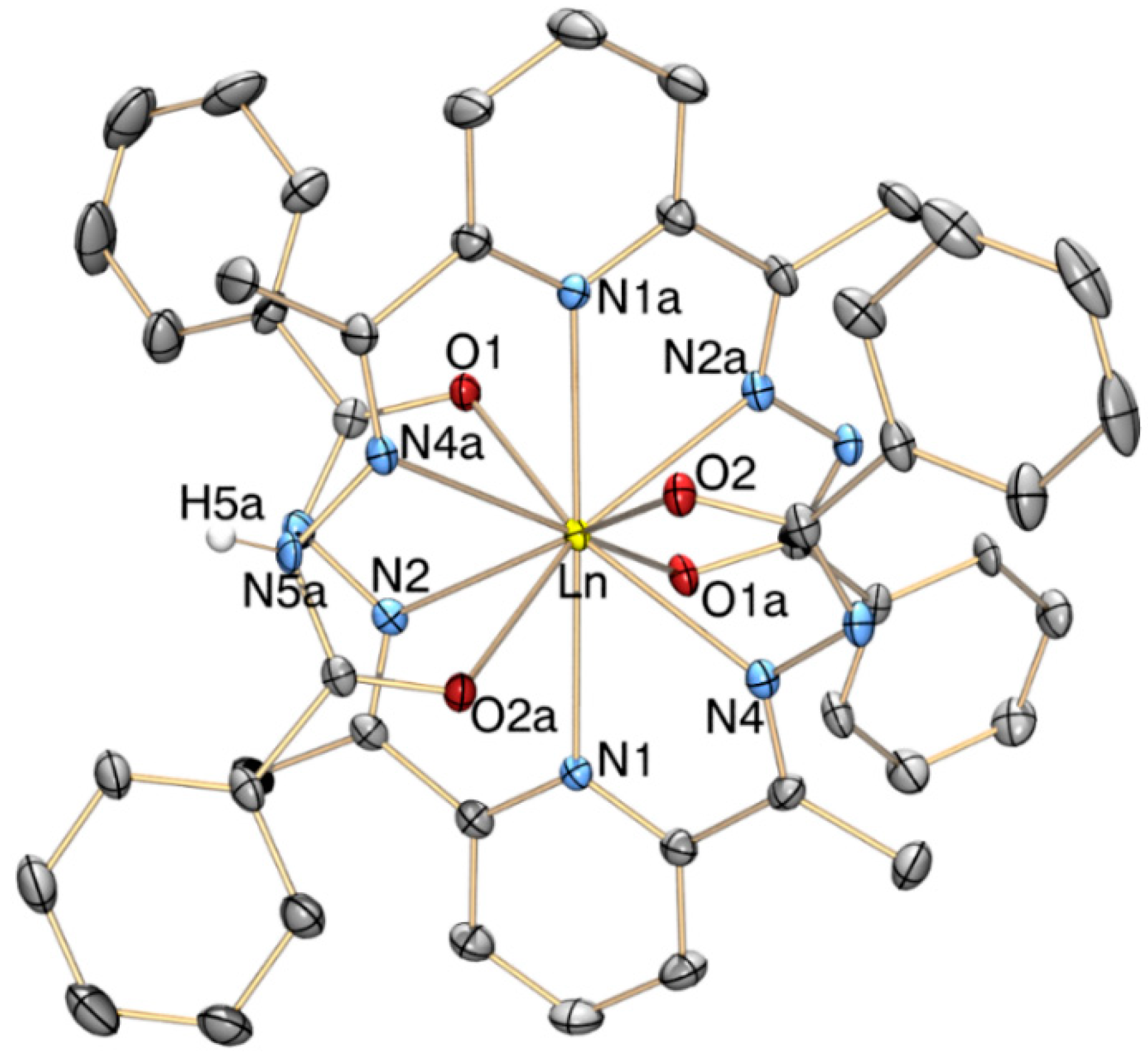 Magnetochemistry Free Full Text Ten Coordinate Lanthanide Ln Hl L Complexes Ln Dy Ho Er Tb With Pentadentate N3o2 Type Schiff Base Ligands Synthesis Structure And Magnetism Html