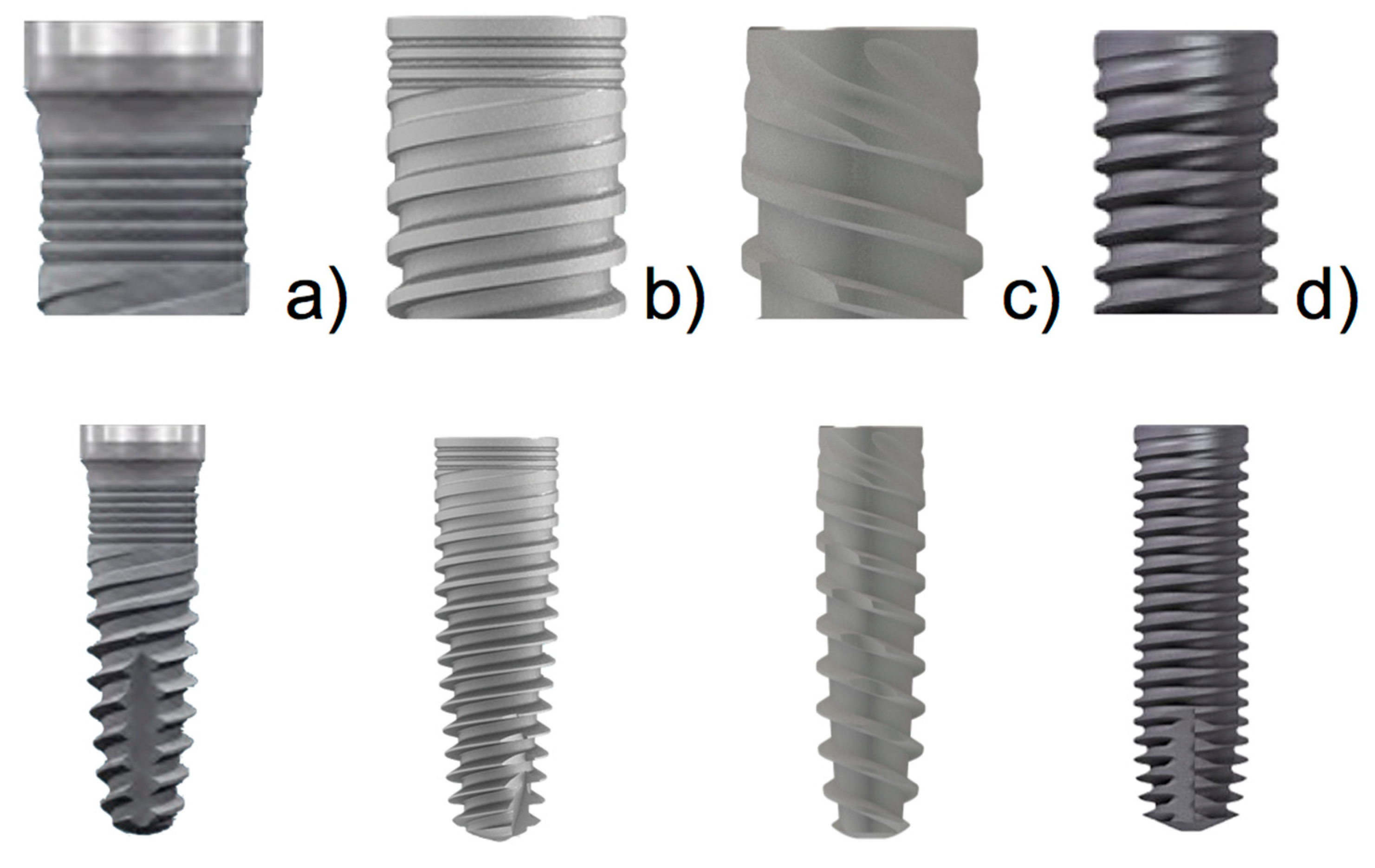 Materials | Free Full-Text | Influence of Implant Neck Design on Peri- Implant Tissue Dimensions: A Comparative Study in Dogs