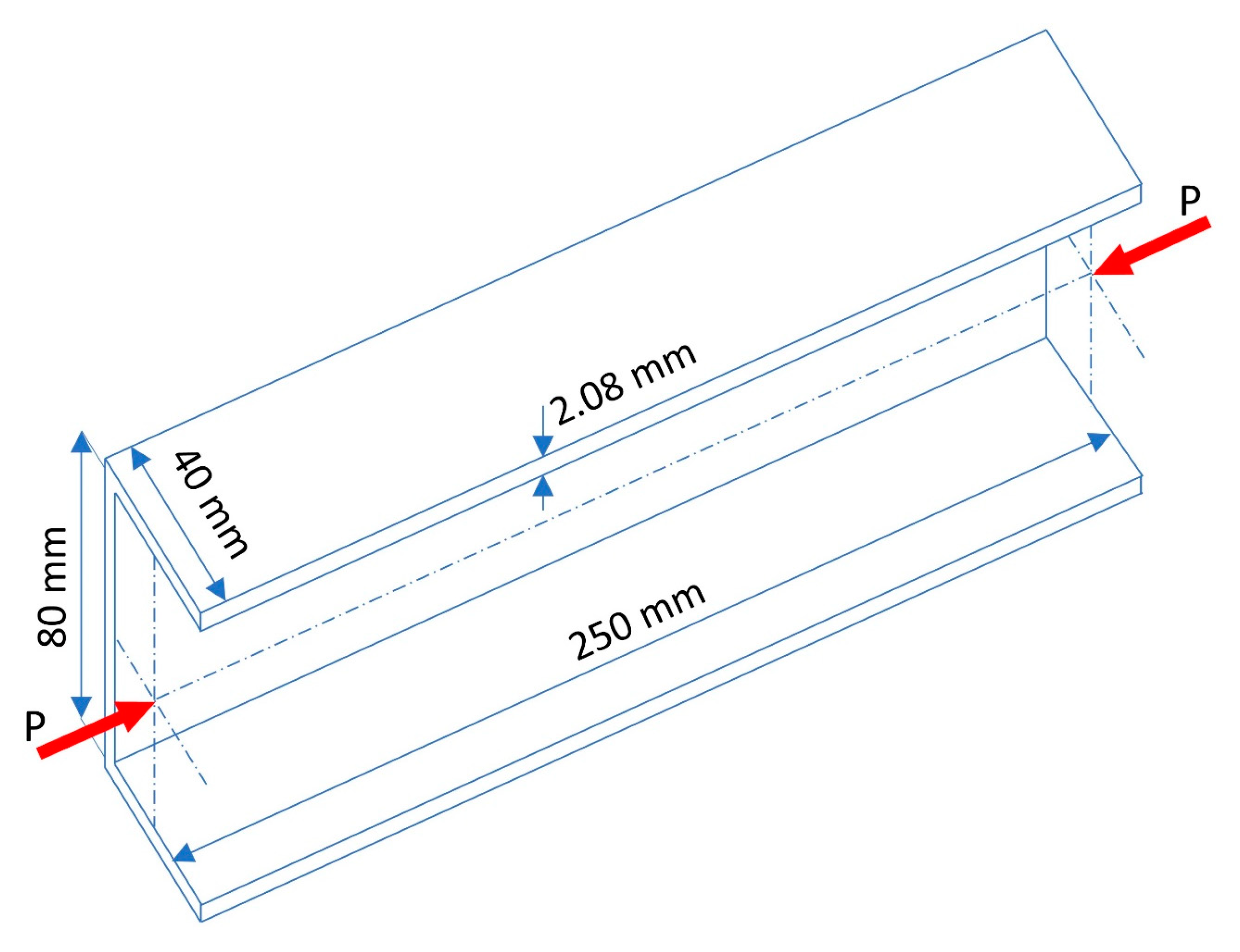 Materials | Free Full-Text | A Numerical Study of the Effect of Component  Dimensions on the Critical Buckling Load of a GFRP Composite Strut under  Uniaxial Compression